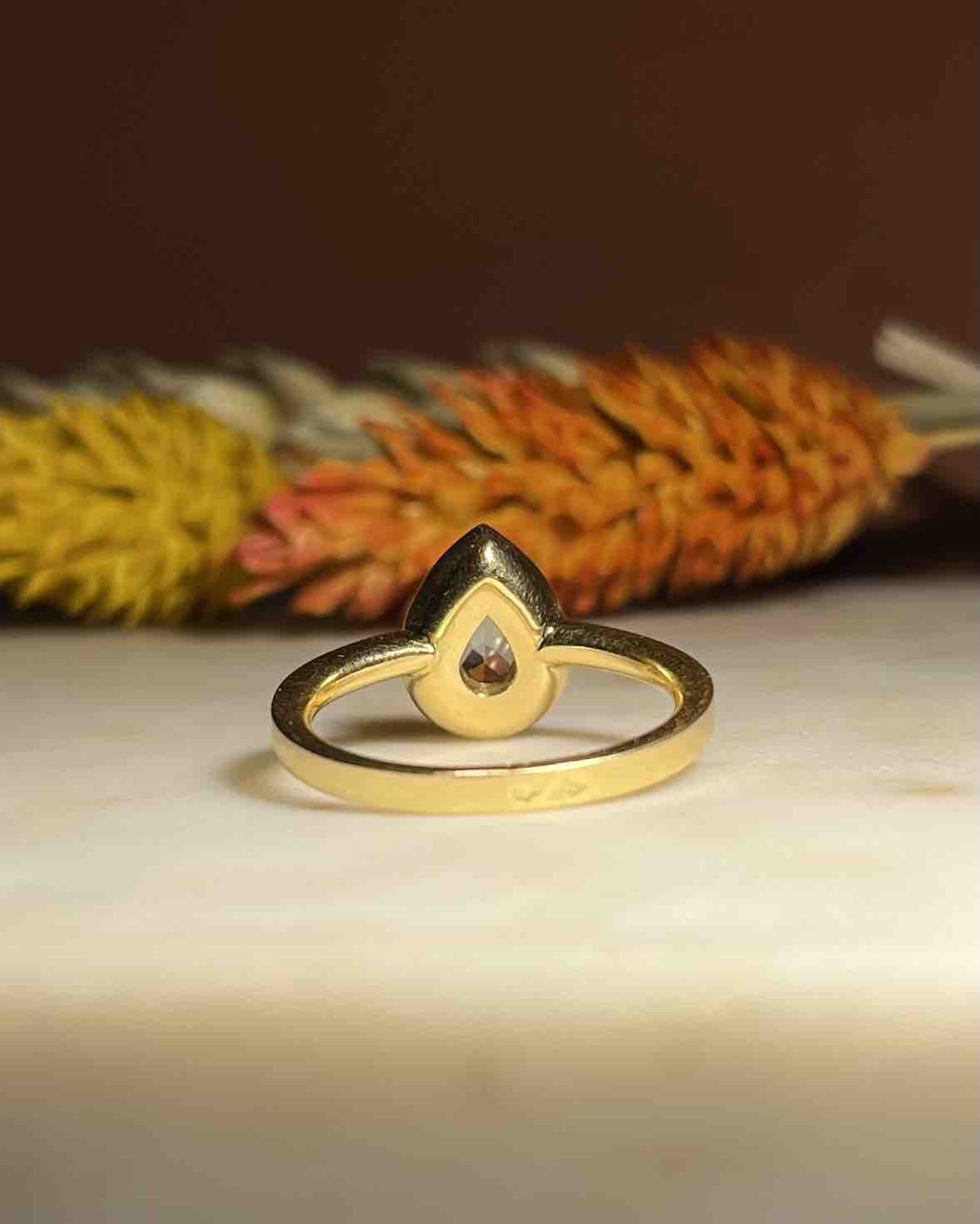 Bague vintage Topaze "Olaya" - Elliade Paris