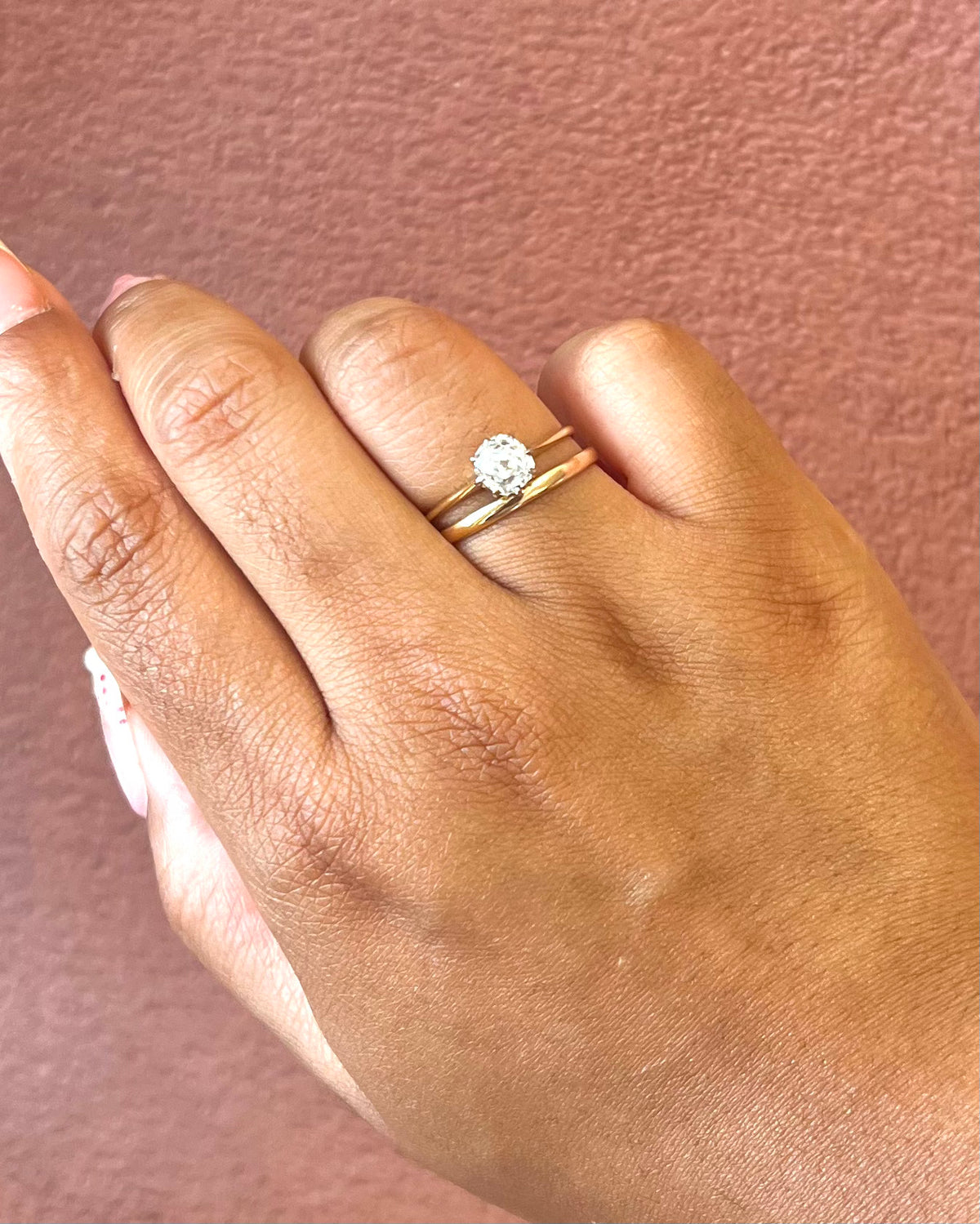 Bague Solitaire Diamant 1.10 carat "Emmeline"
