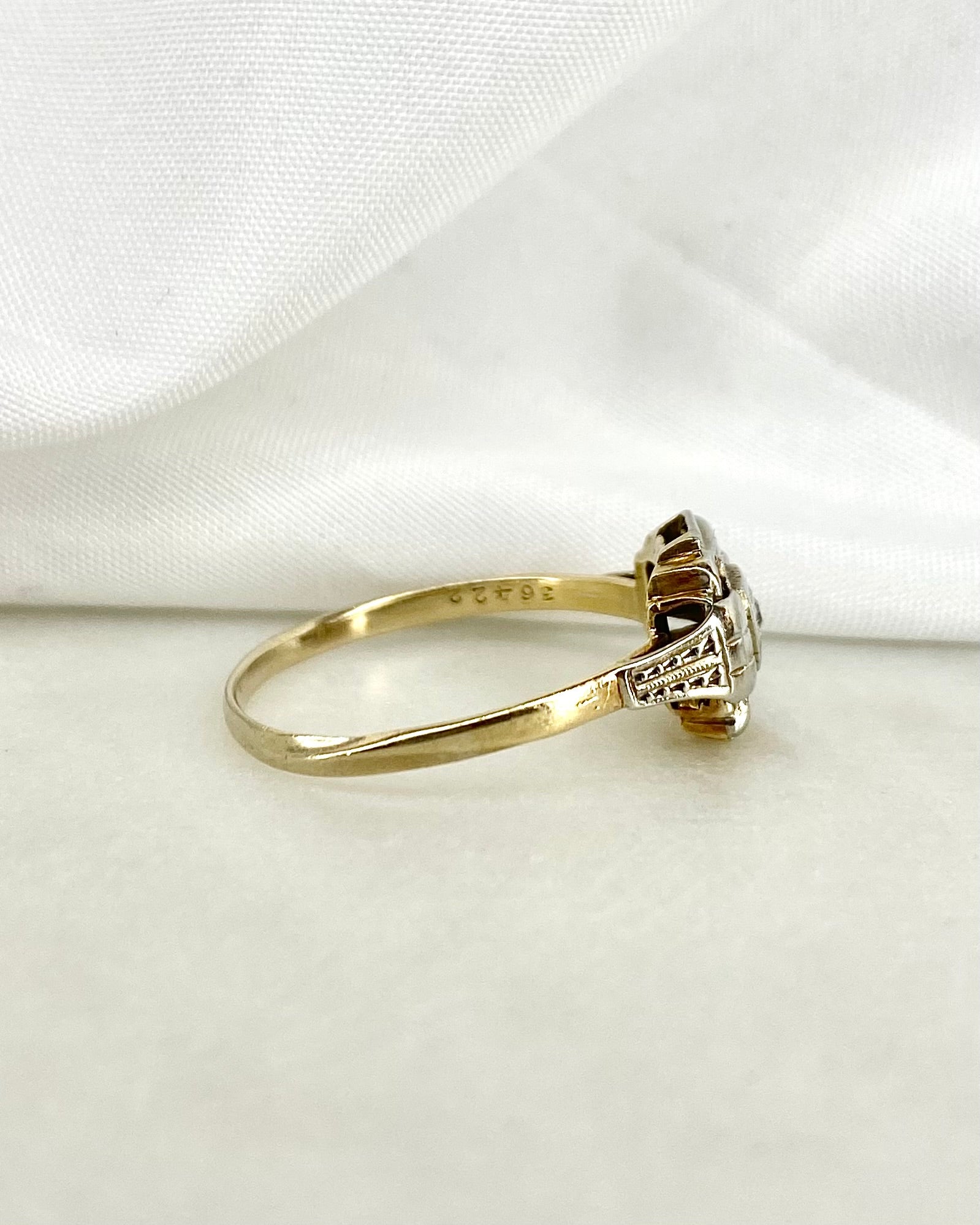 Bague Art déco Diamant "Roselyne"