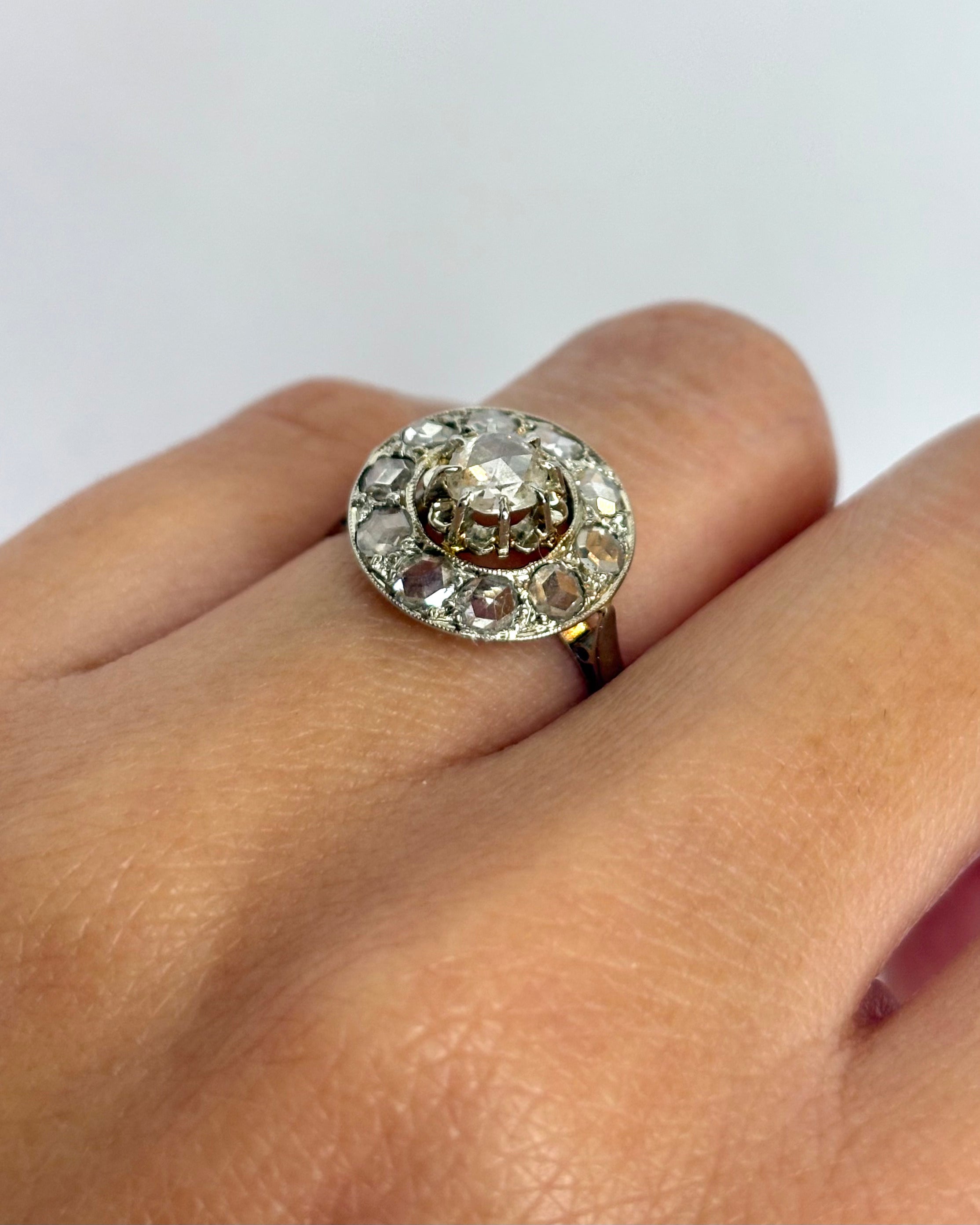 Bague Art-Déco Diamants 0.80 ct "Yélina"