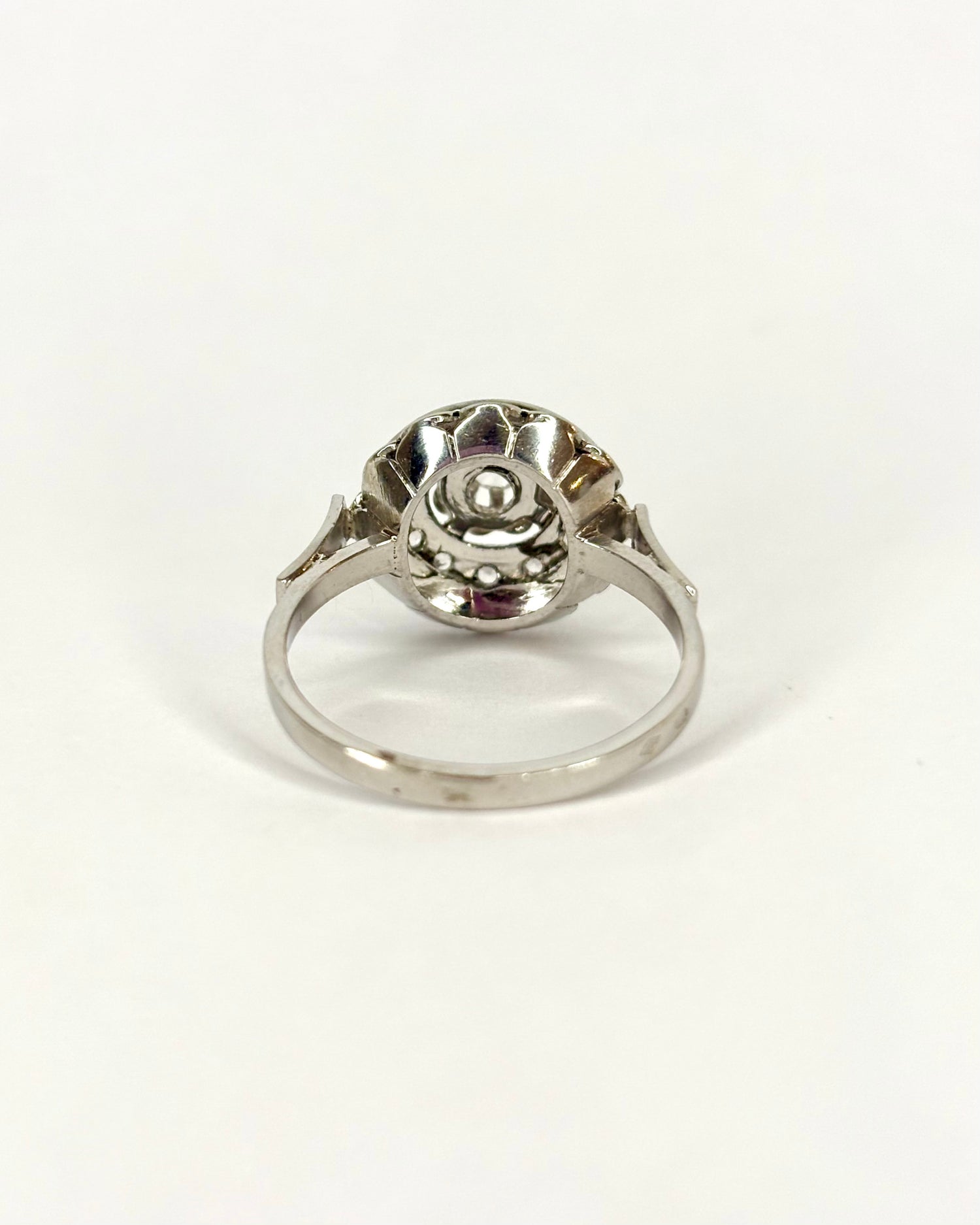 Bague Art Déco 13 Diamants "Lina"