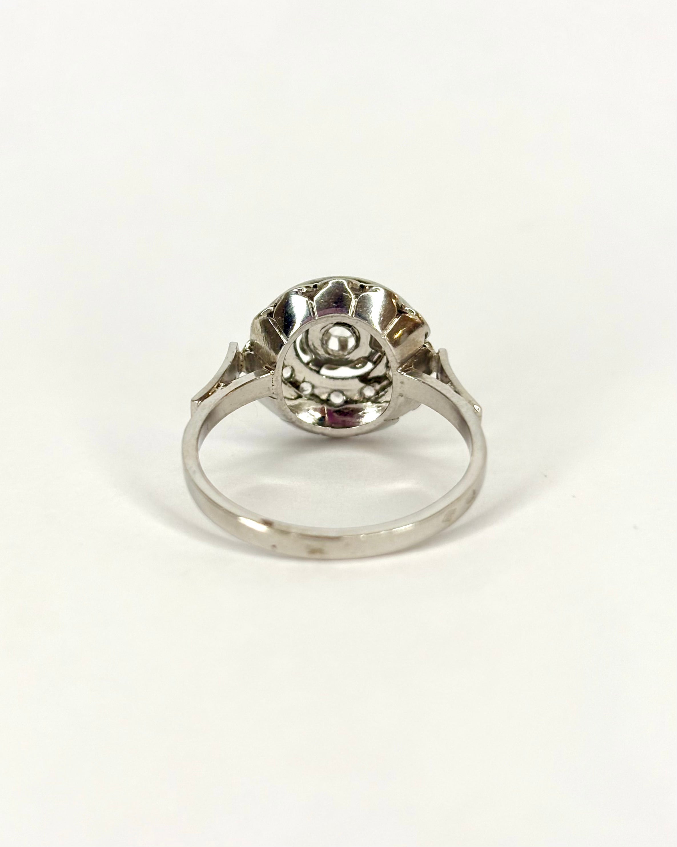 Bague Art Déco 13 Diamants "Lina"