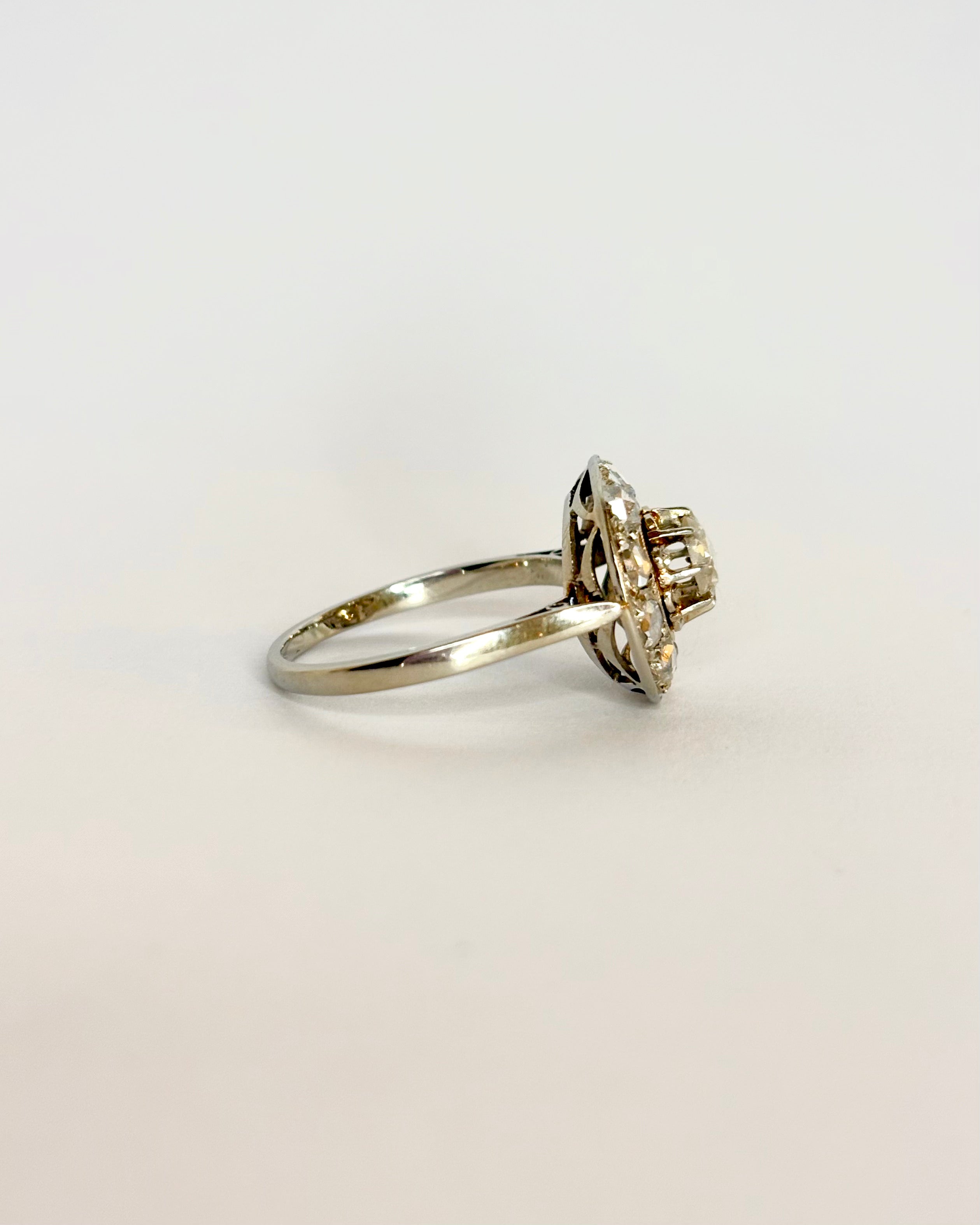 Bague Art-Déco Diamants 0.80 ct "Yélina"