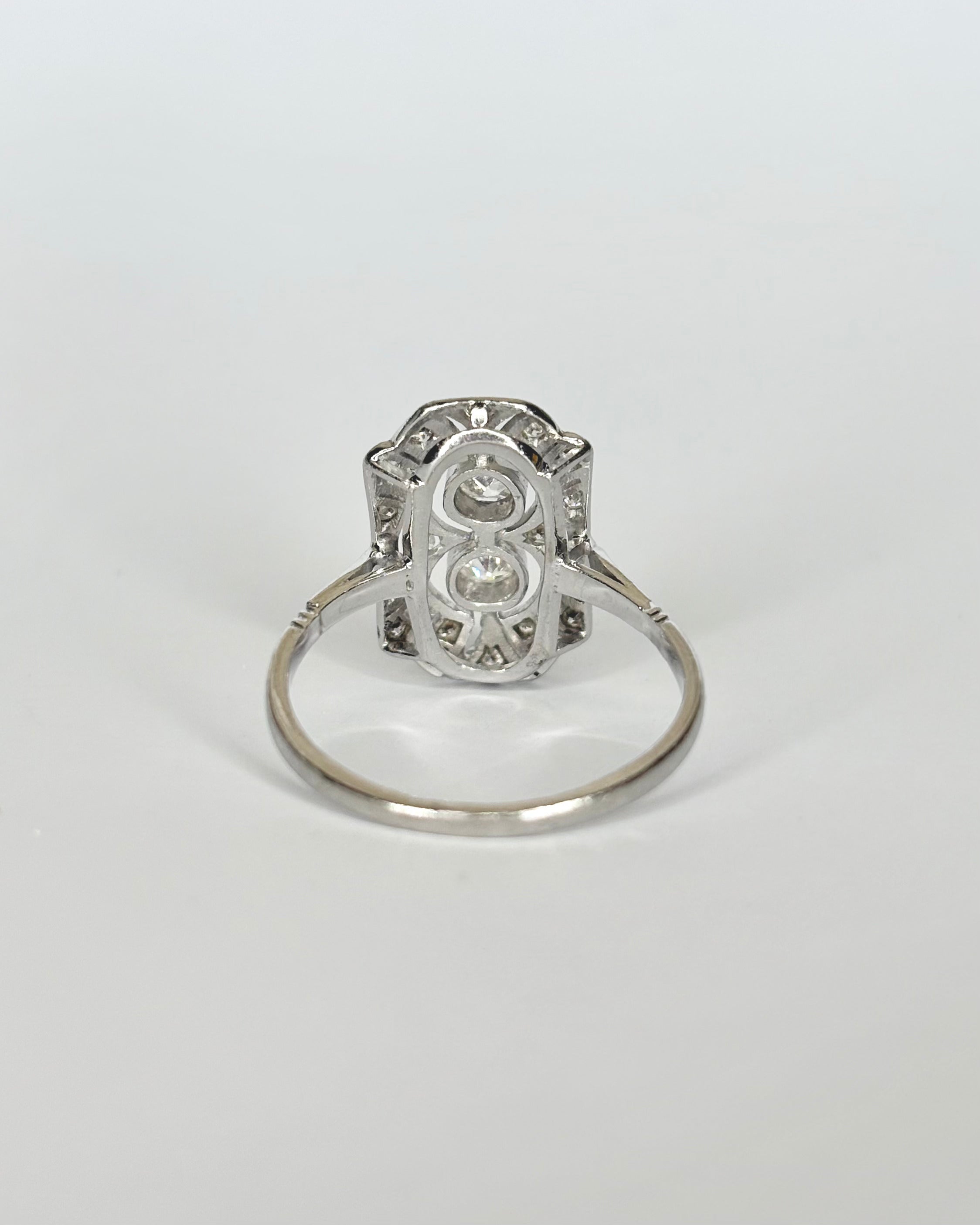 Bague Art Déco Diamants 0.49 ct "Kenza"