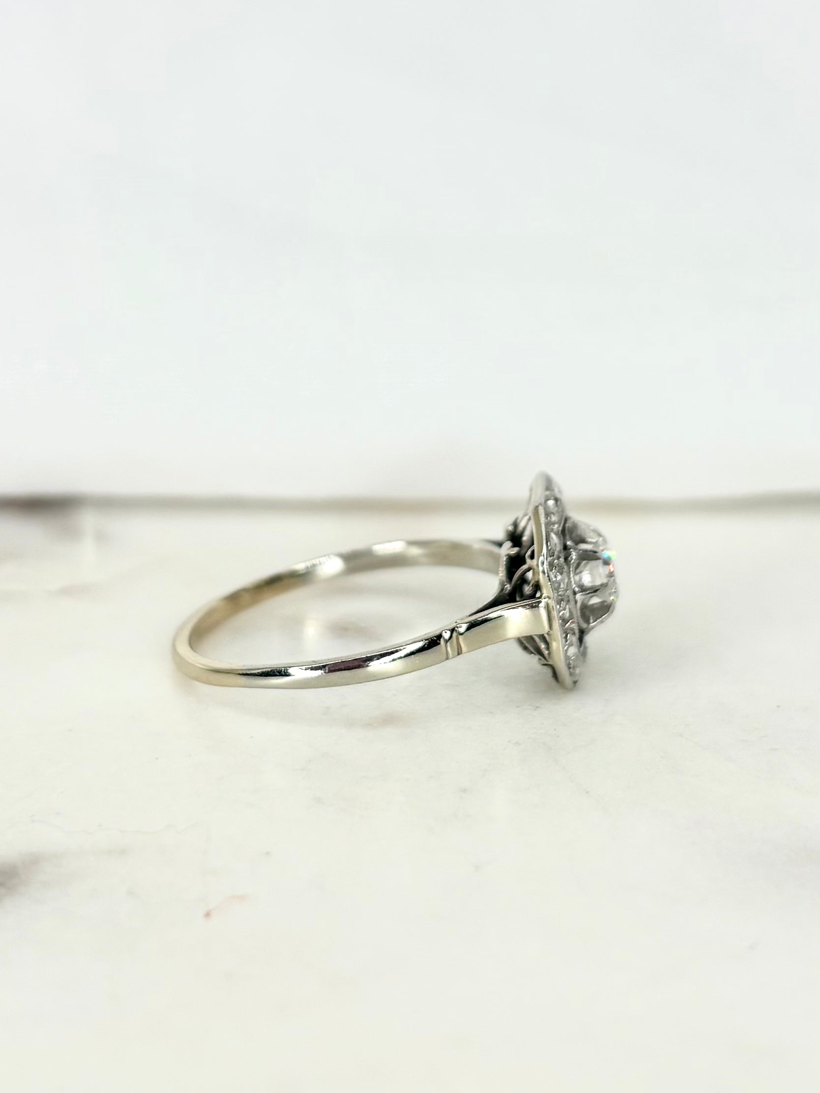 Bague Art Déco Diamants "Livie"