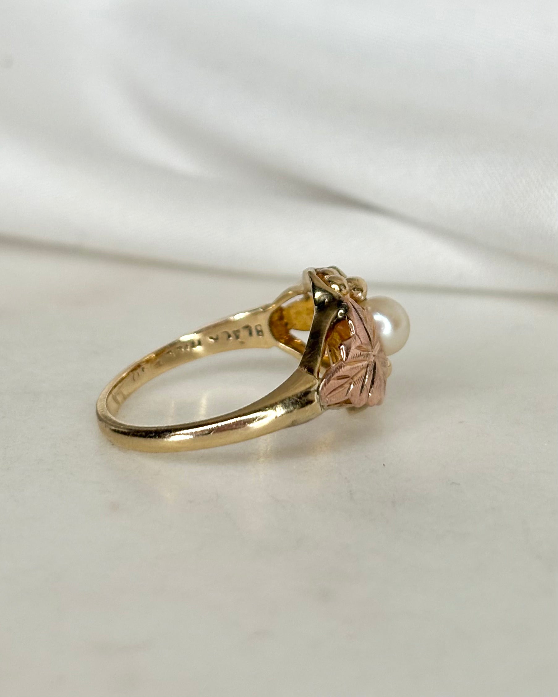 Bague Romantique Perle "Salomé"