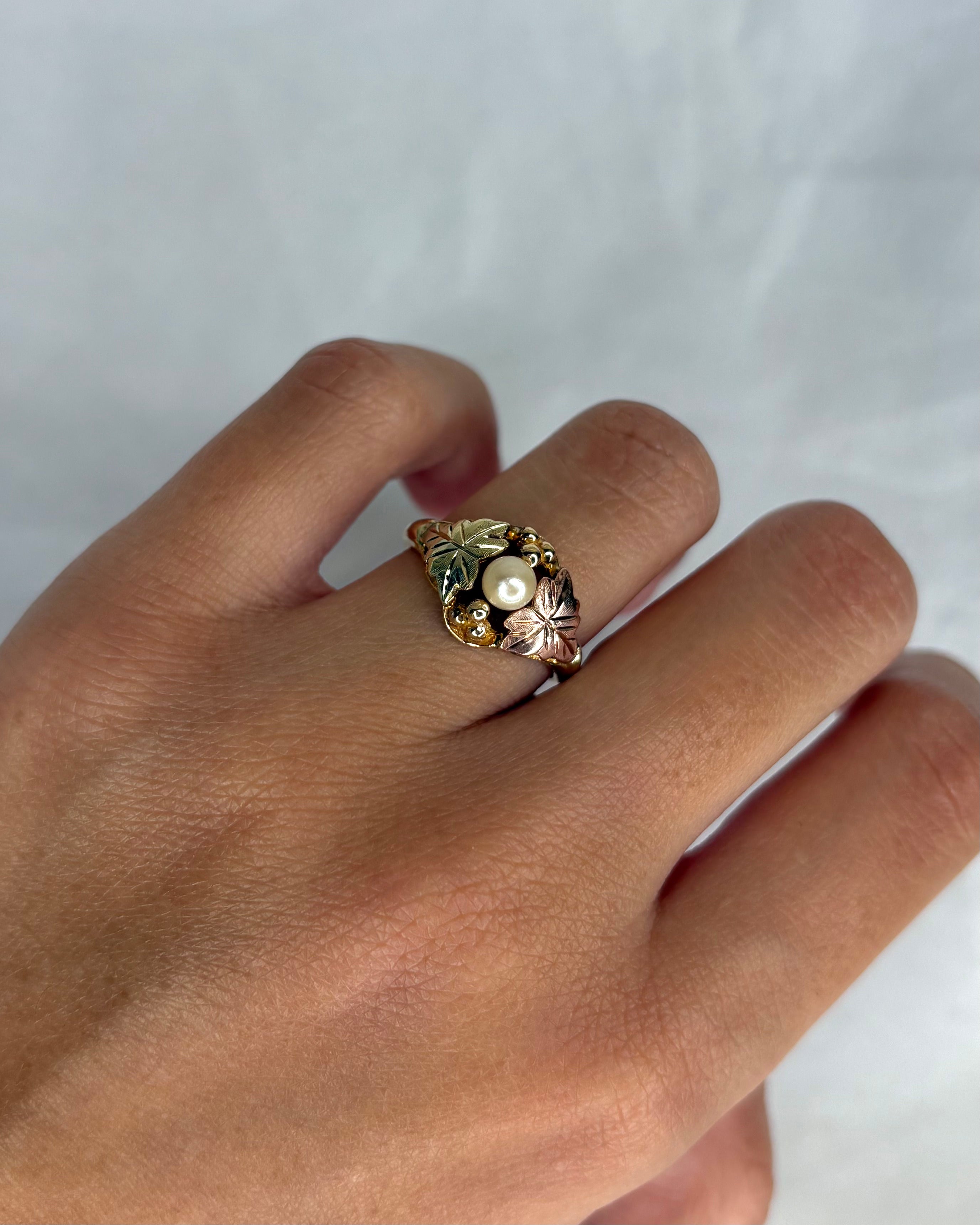 Bague Romantique Perle "Salomé"