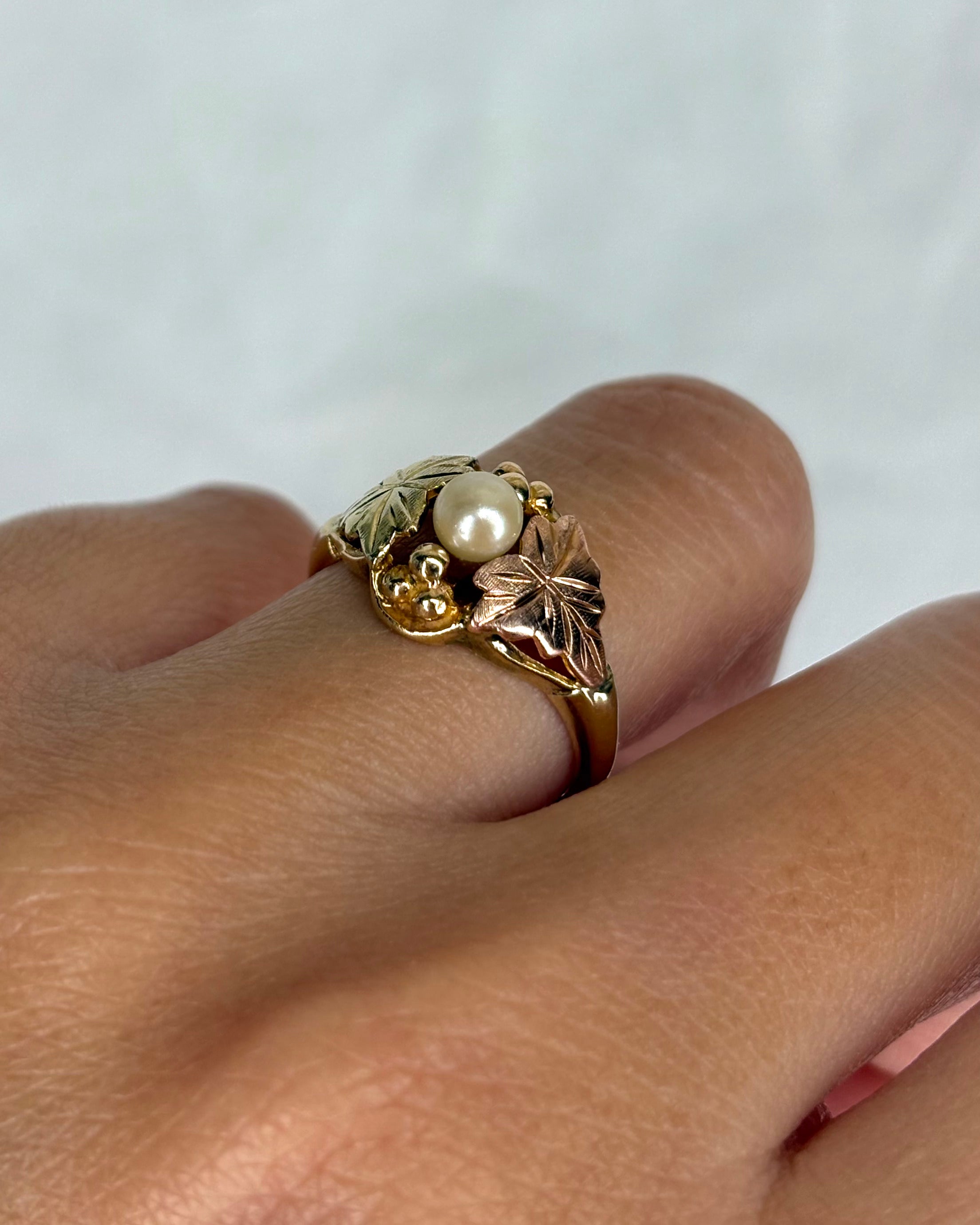 Bague Romantique Perle "Salomé"