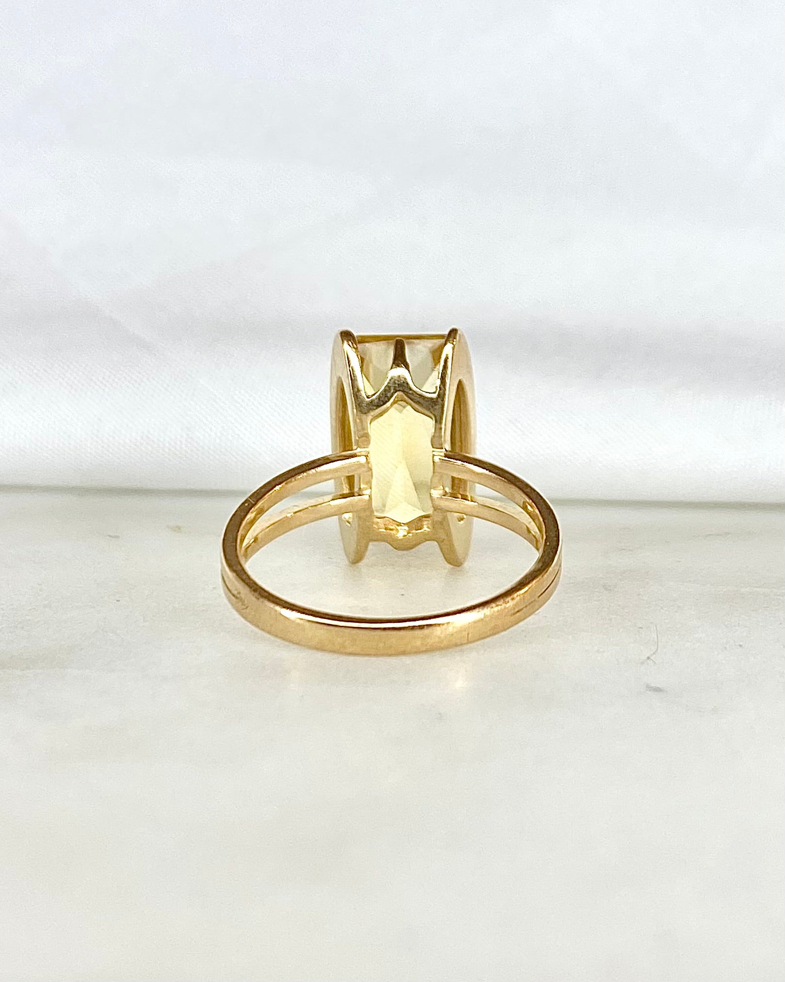 Bague Cocktail Citrine 3.70 carats "Olga"