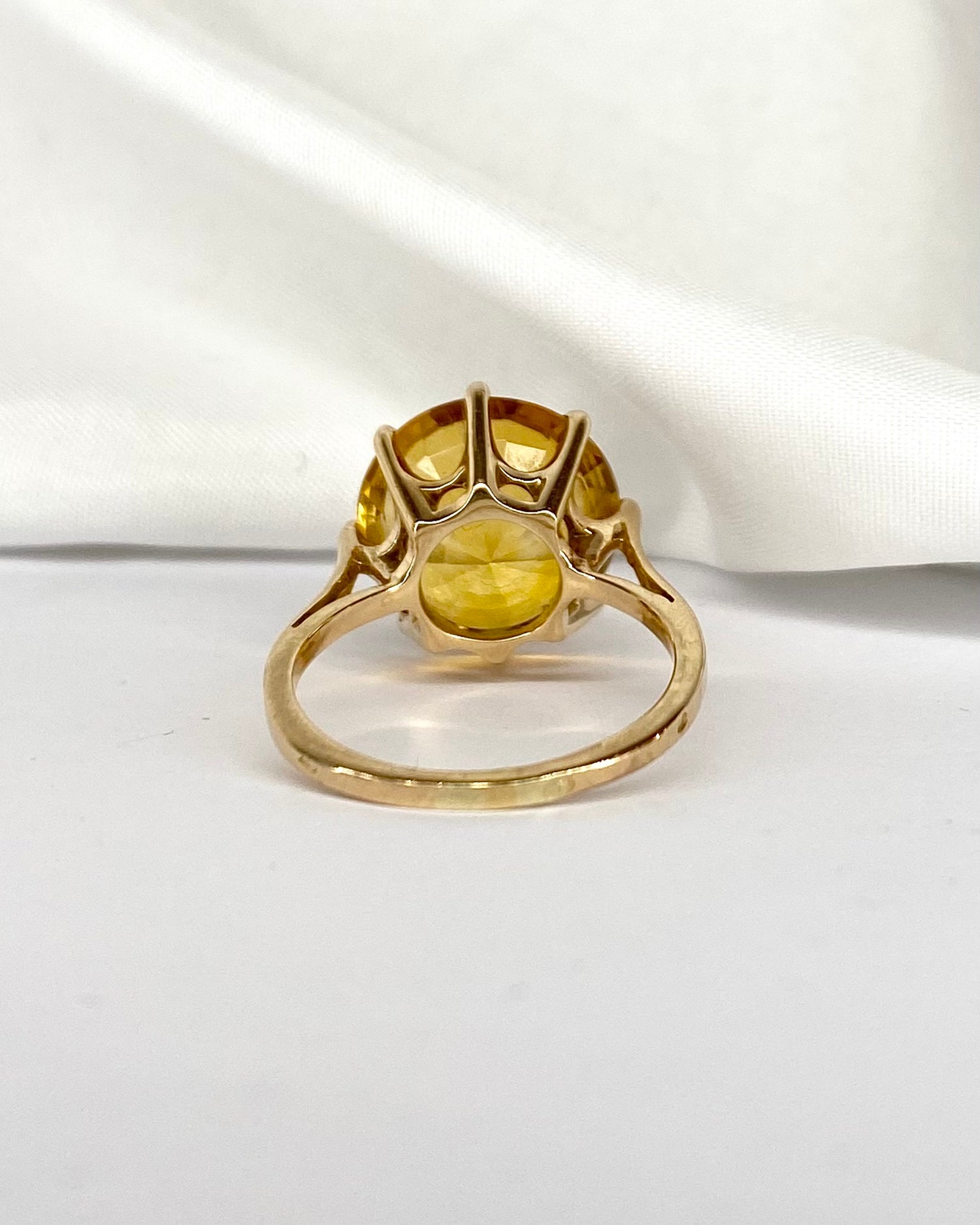 Cocktail Citrine 8.65 carats "Léna"