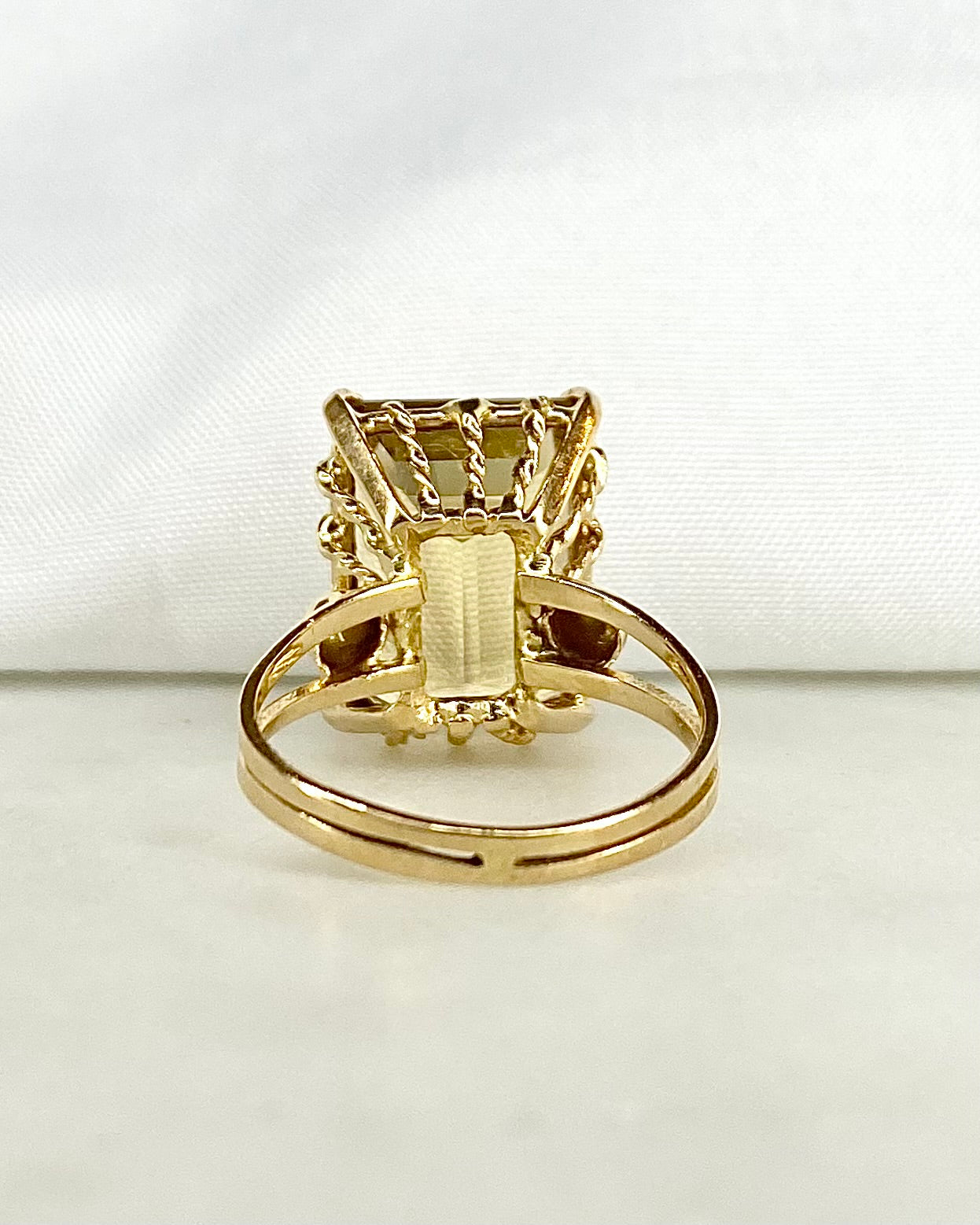 Bague Cocktail Citrine 10 carats "Julia"
