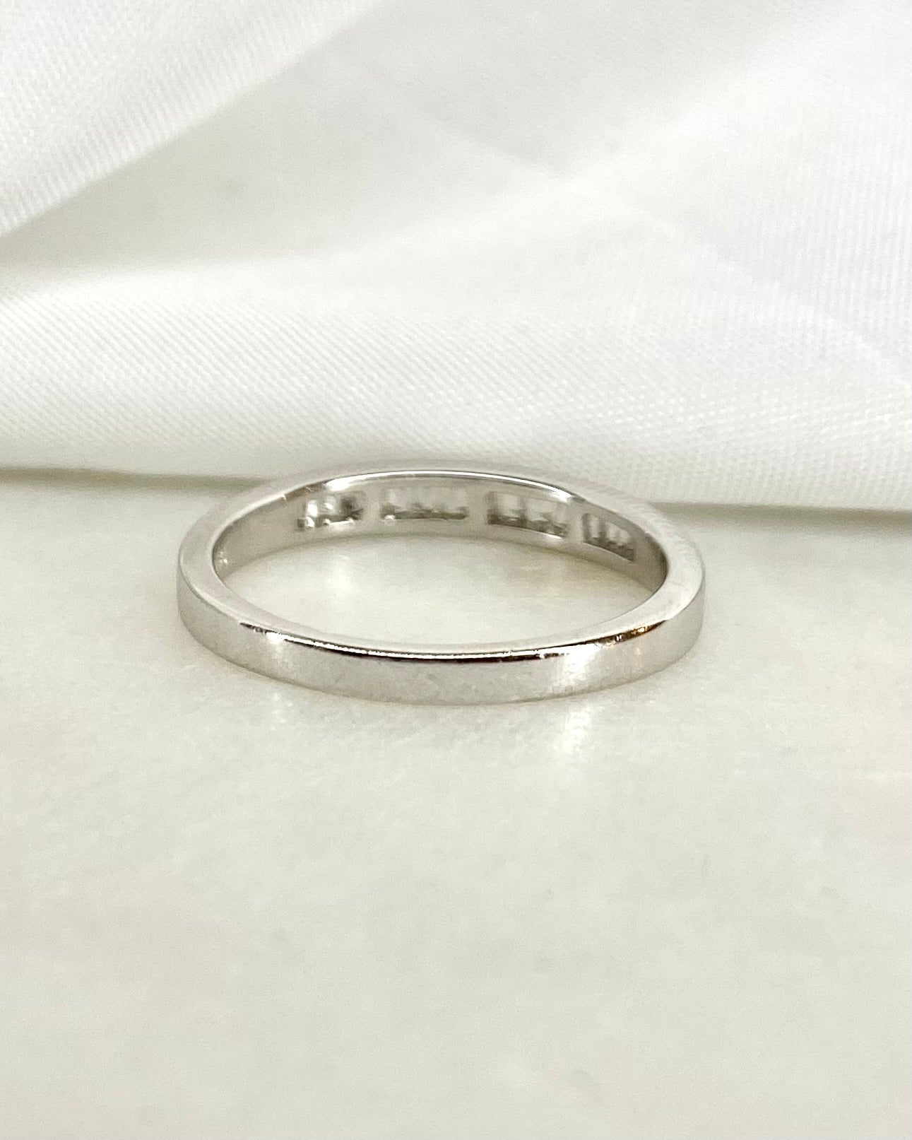 Demi Alliance Diamants Baguette 0.34 carat "Agnès"