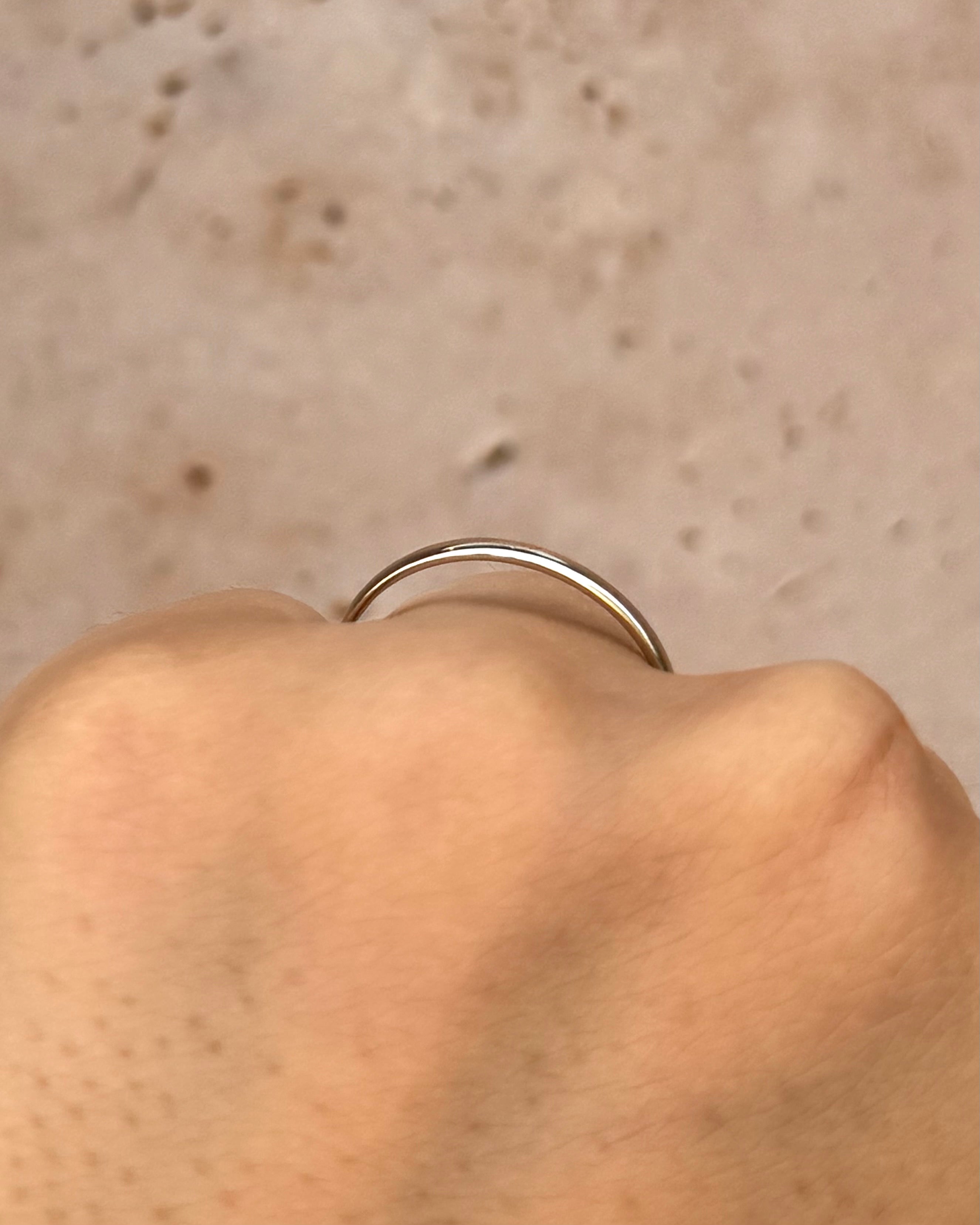 Alliance Or Gris 18 carats 3.6 mm "Jimmy"