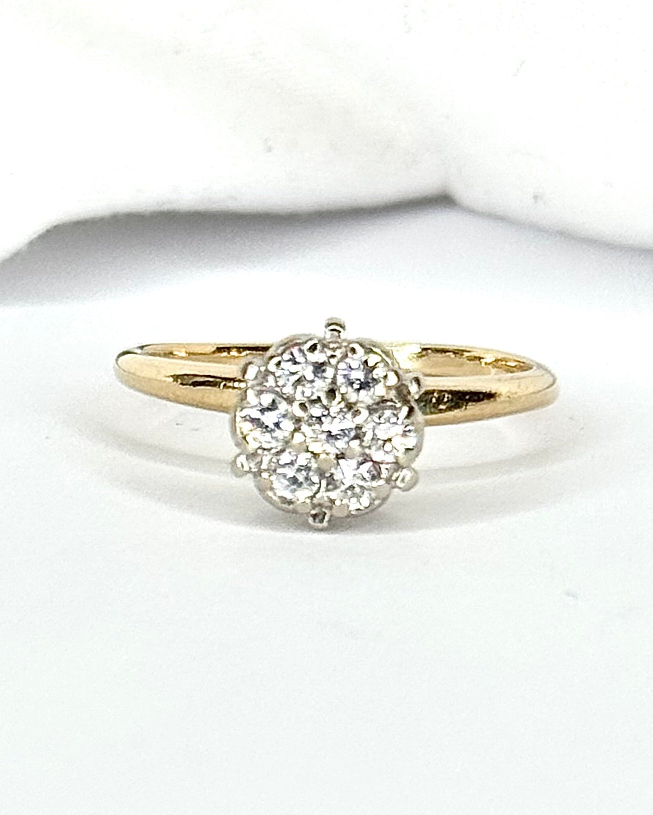 Anillo Marguerite Diamantes 0,28 quilates "Louisa"