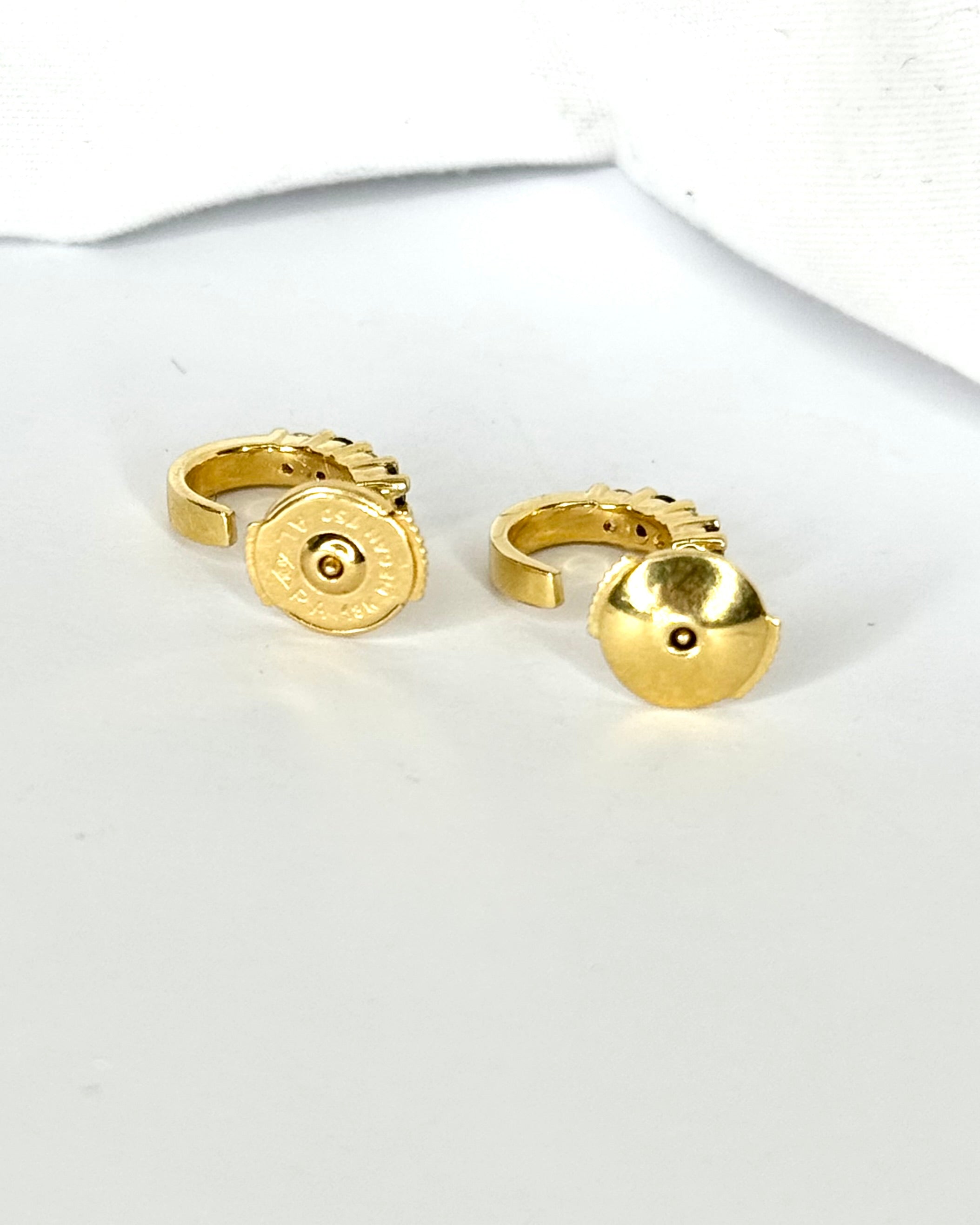 Demi-Aros de zafiros y diamantes "Anastasia"
