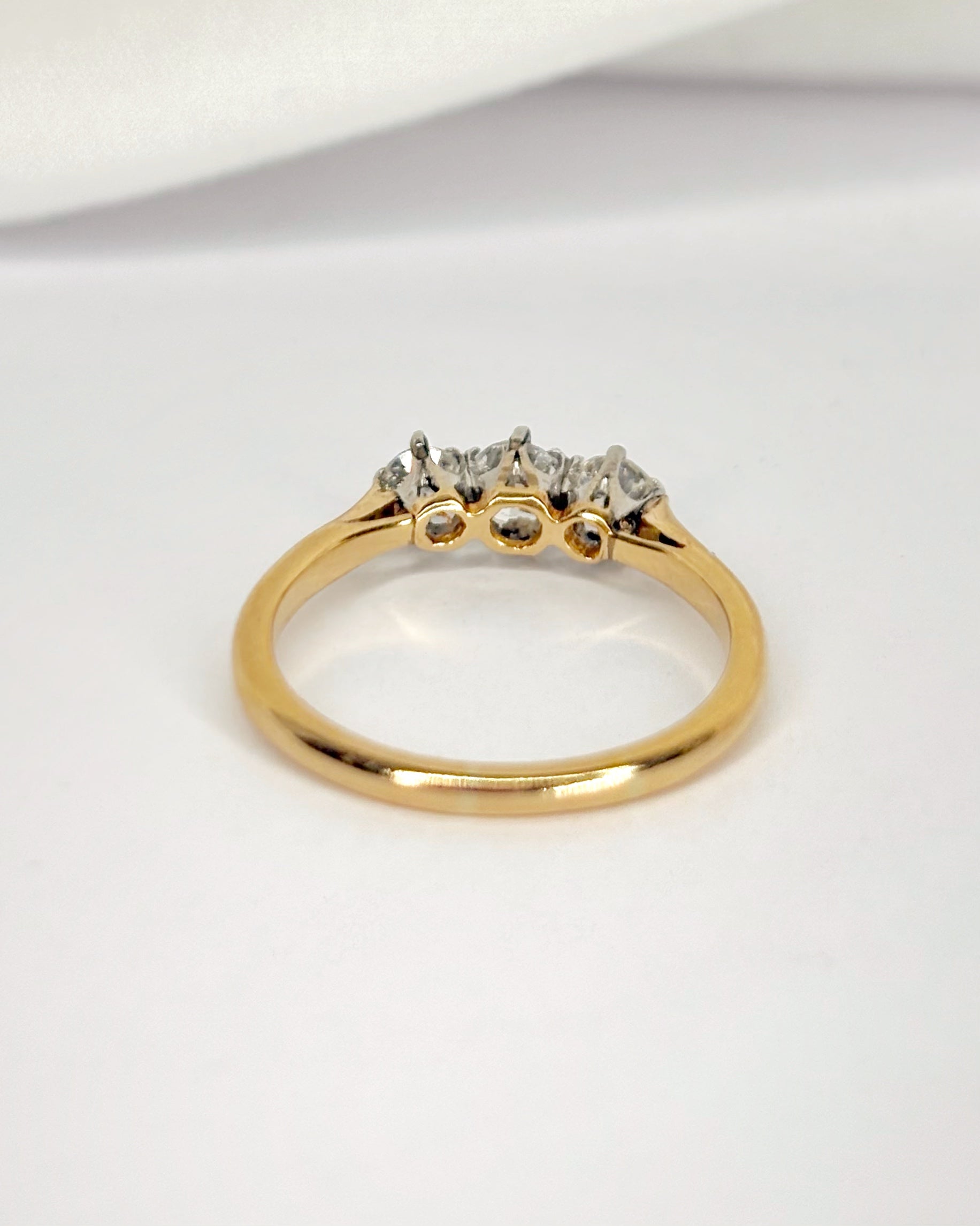 Bague Trilogie Diamants 0.31 carat "Samantha"