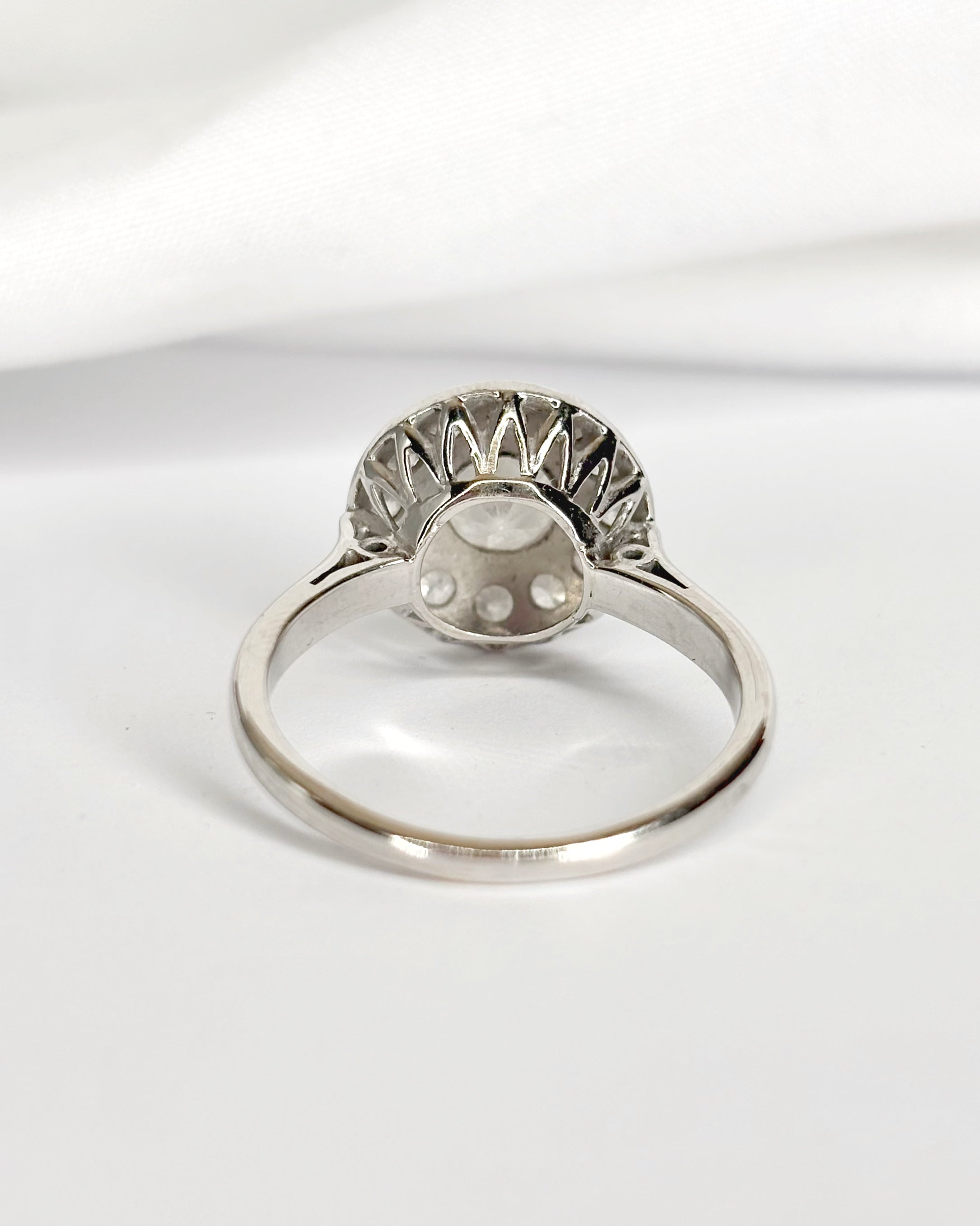 Bague Art-Déco Diamants 1.28 carat "Molly"