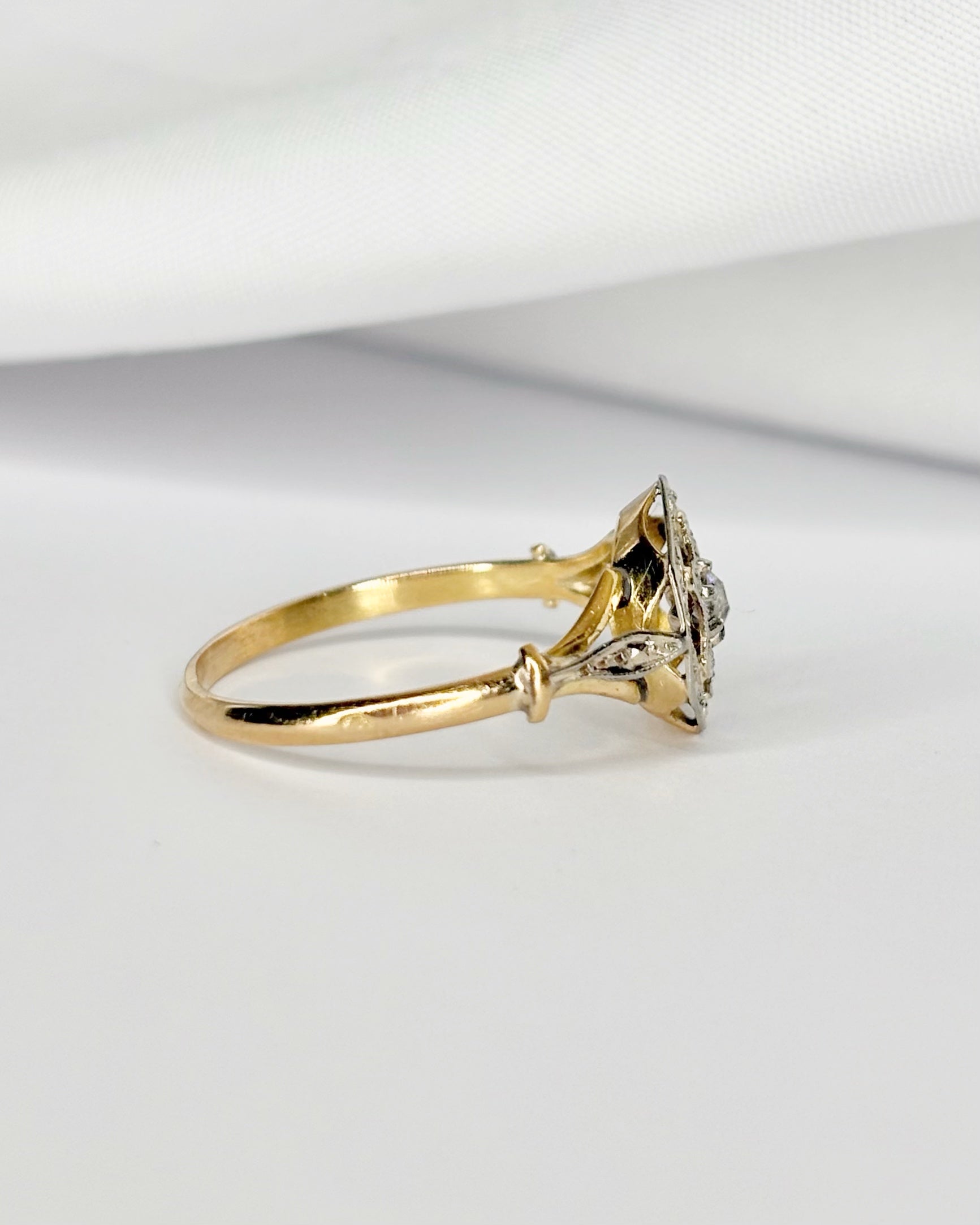 Bague Art-Déco Diamant "Jeanne"