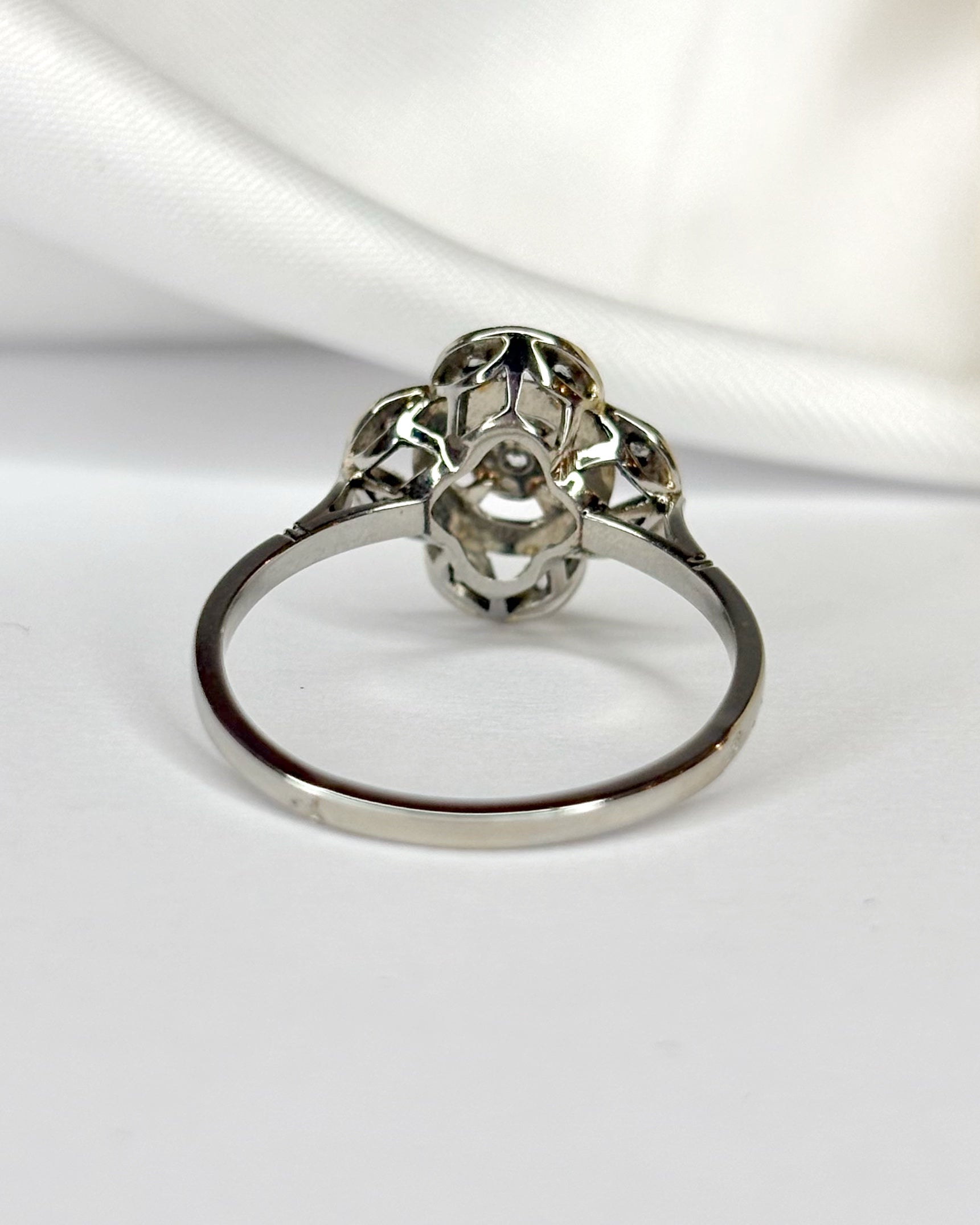 Bague Art-Déco Diamants "Chloé"