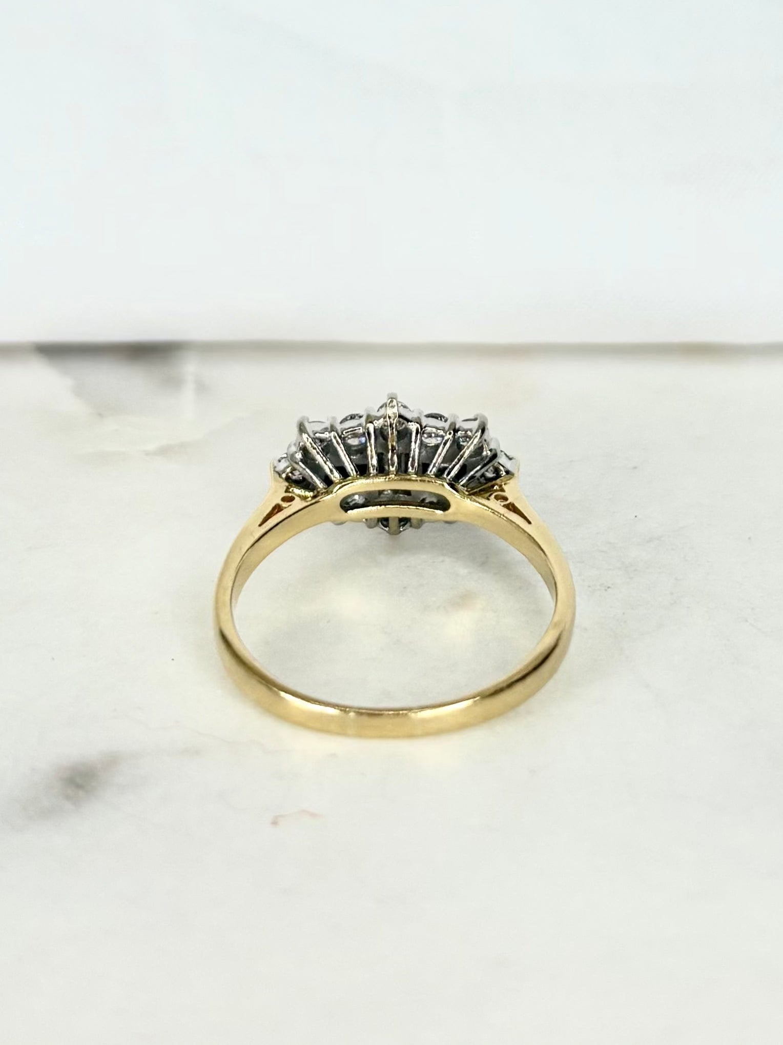 Bague Fleur Diamants 0.76 carat "Floriane"