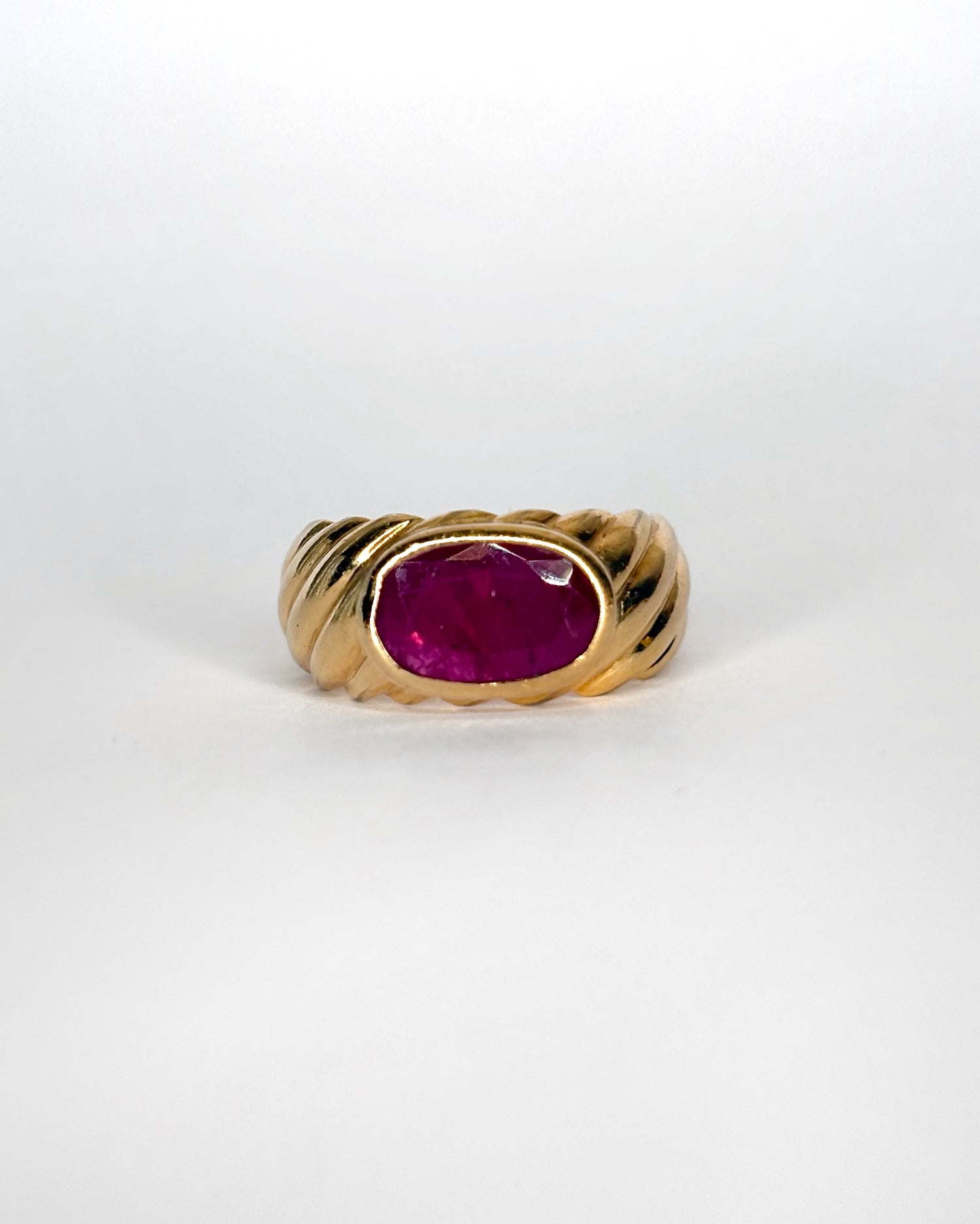Bague Jonc Rubis 1.54 ct "Gaia"