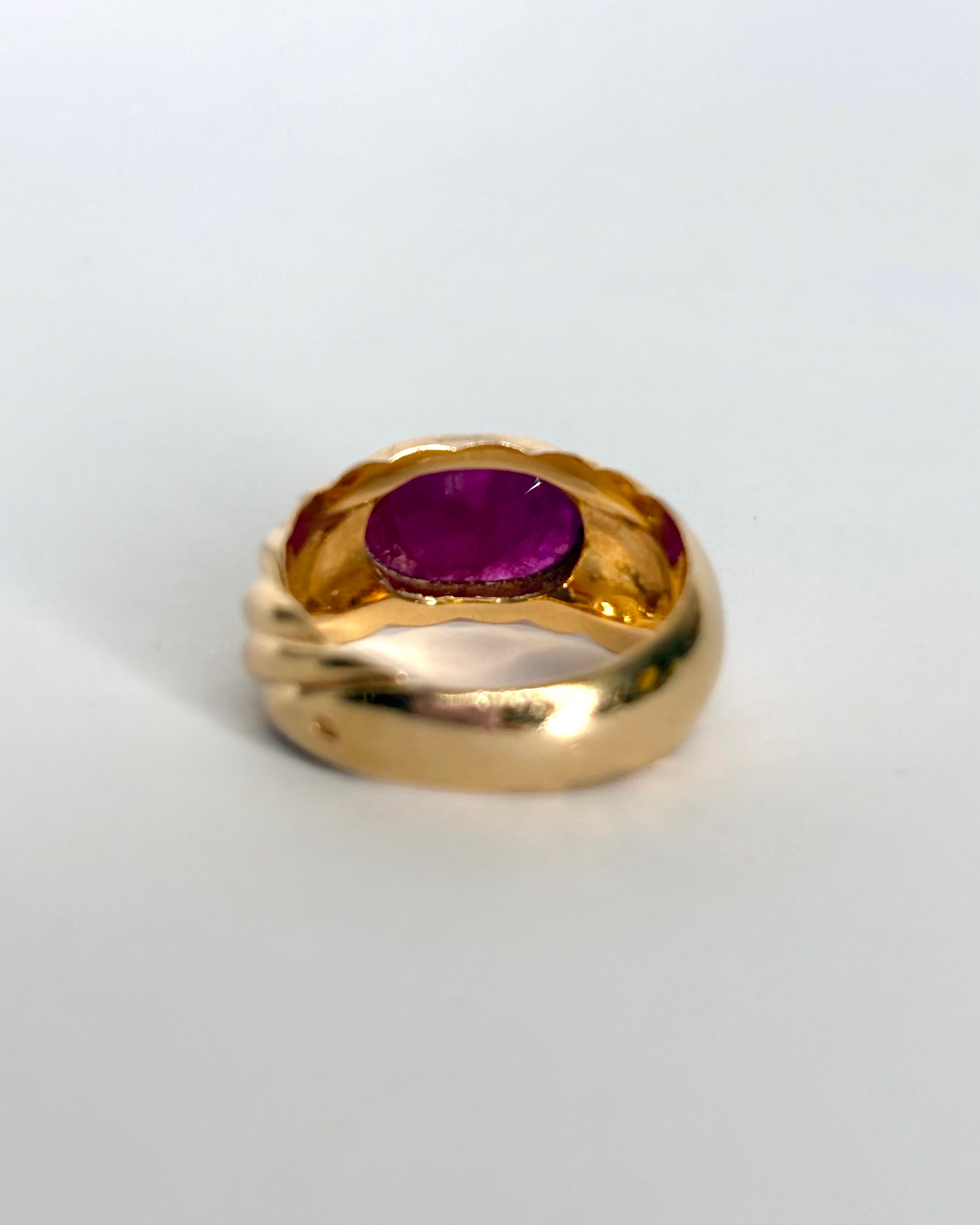 Bague Jonc Rubis 1.54 ct "Gaia"