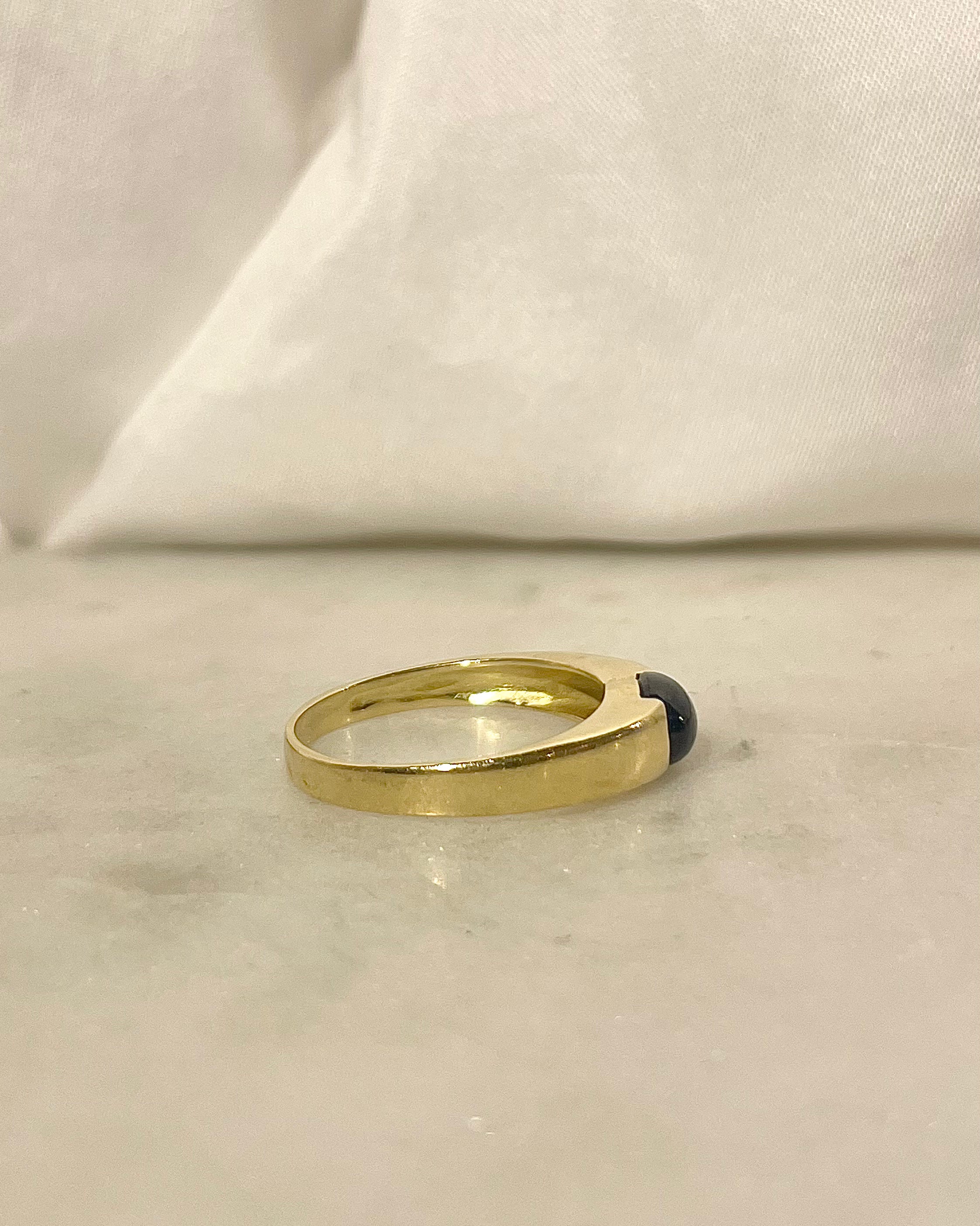 Bague Jonc Saphir 1.38 carat "Barmi"