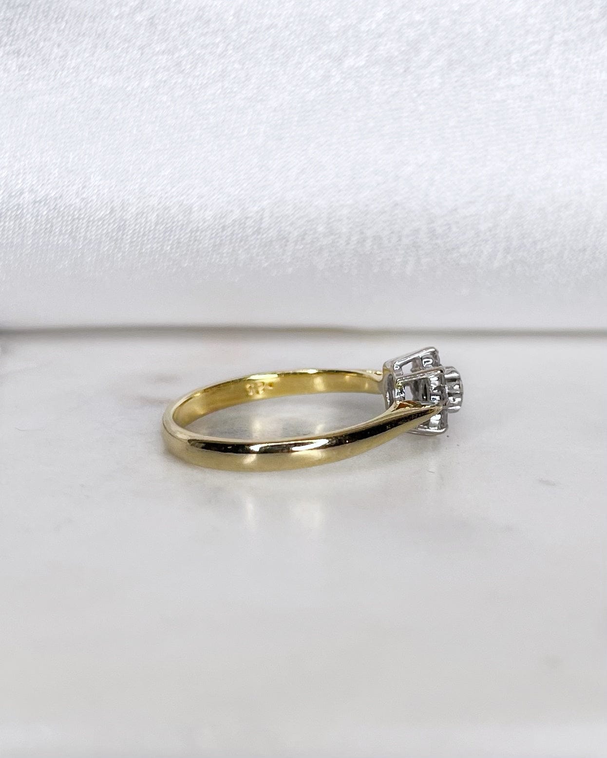 Bague Marguerite 9 Diamants "Myloryn"