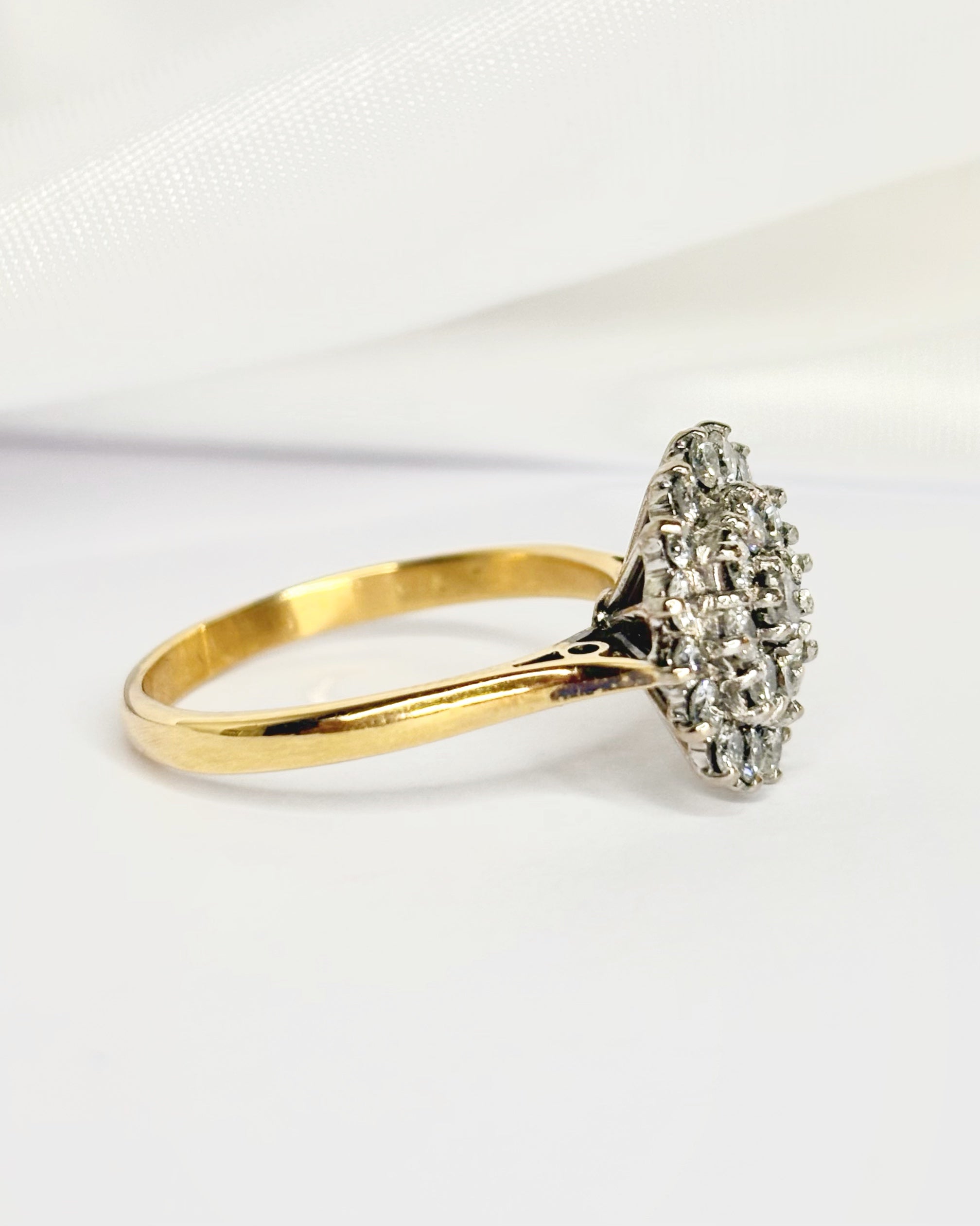Anillo Marguerite Diamantes 1.11 quilates "Ombeline"