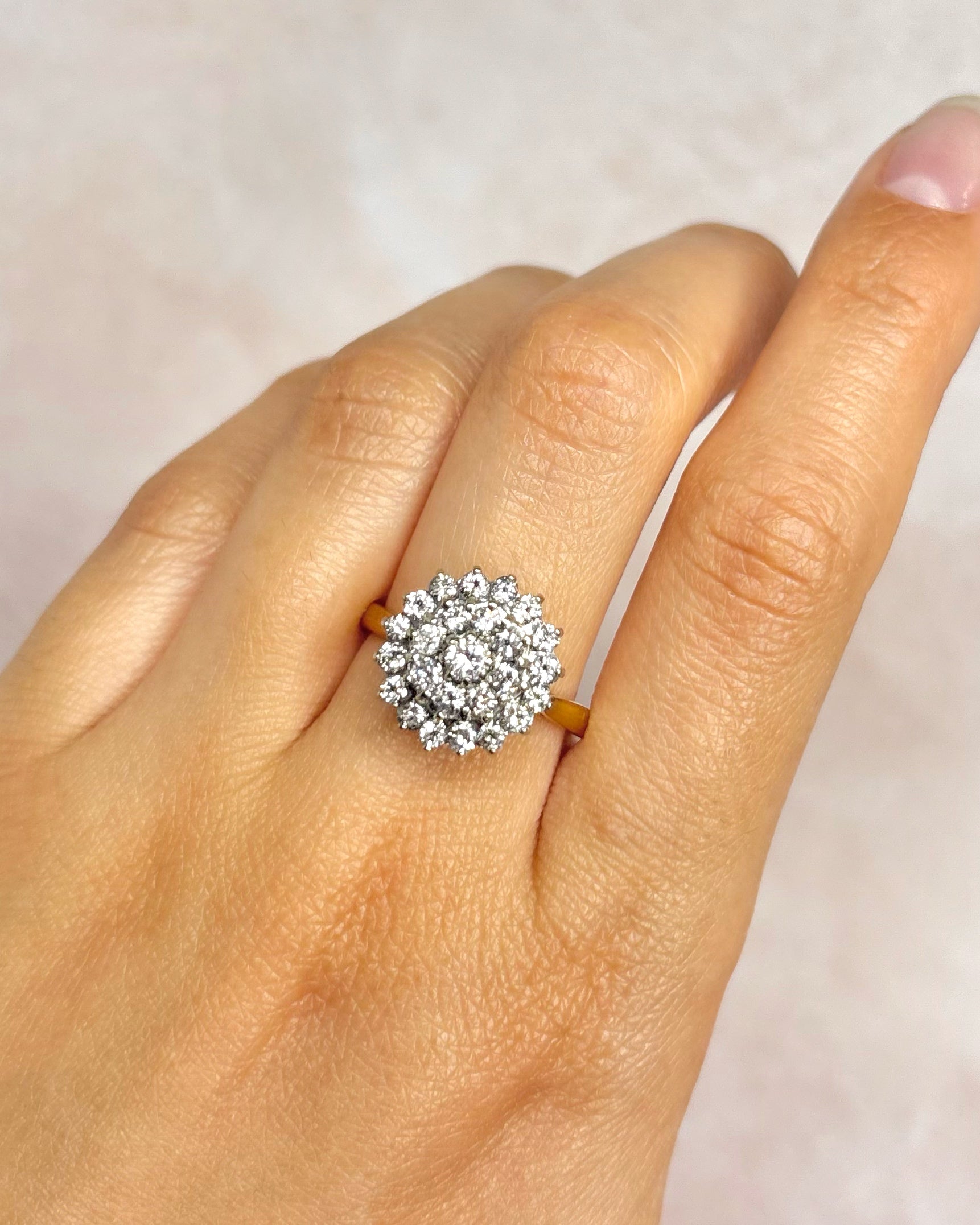Anillo Marguerite Diamantes 1.11 quilates "Ombeline"