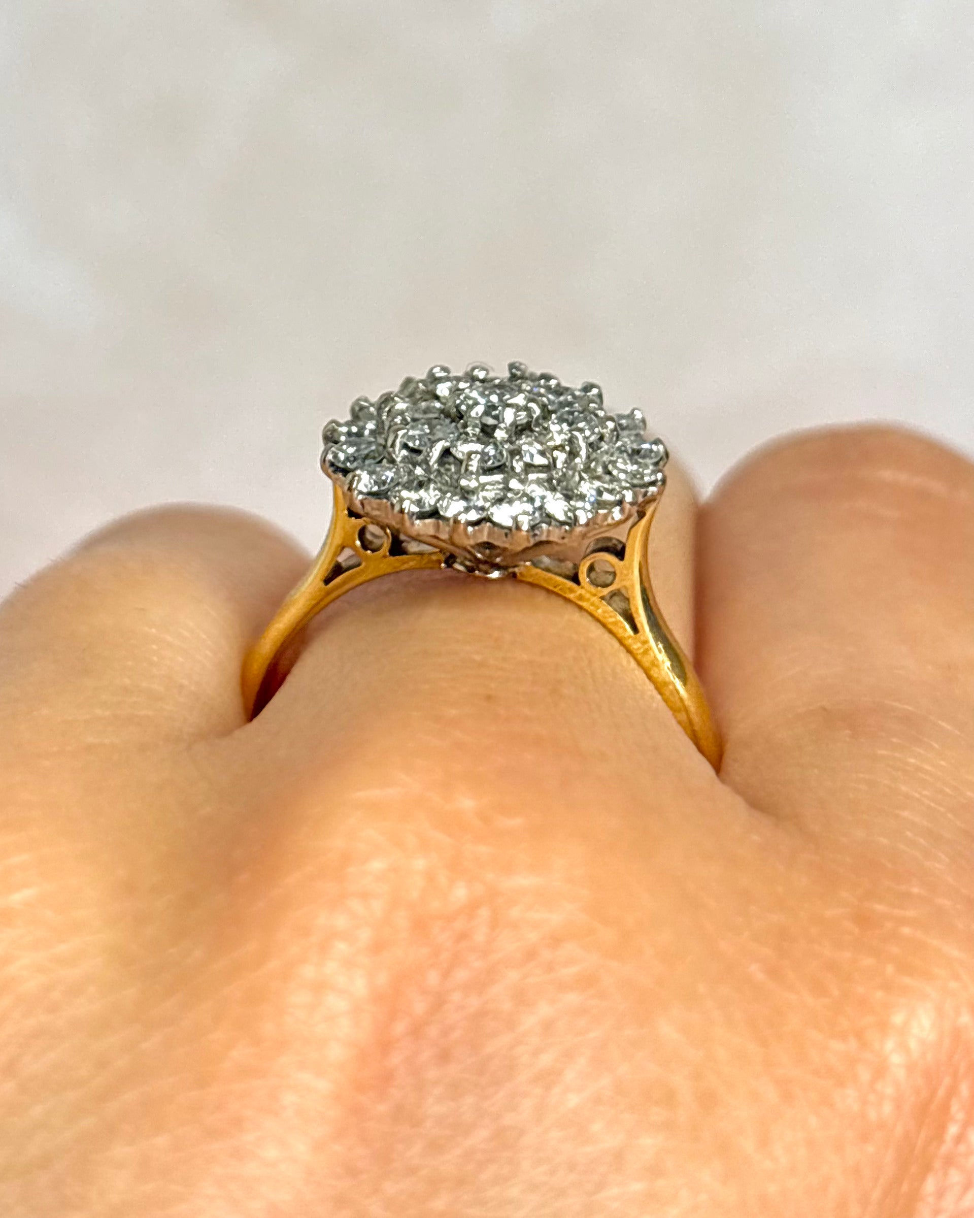 Anillo Marguerite Diamantes 1.11 quilates "Ombeline"