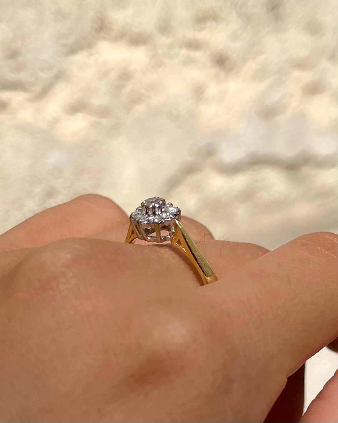 Bague Marguerite 9 Diamants "Myloryn"