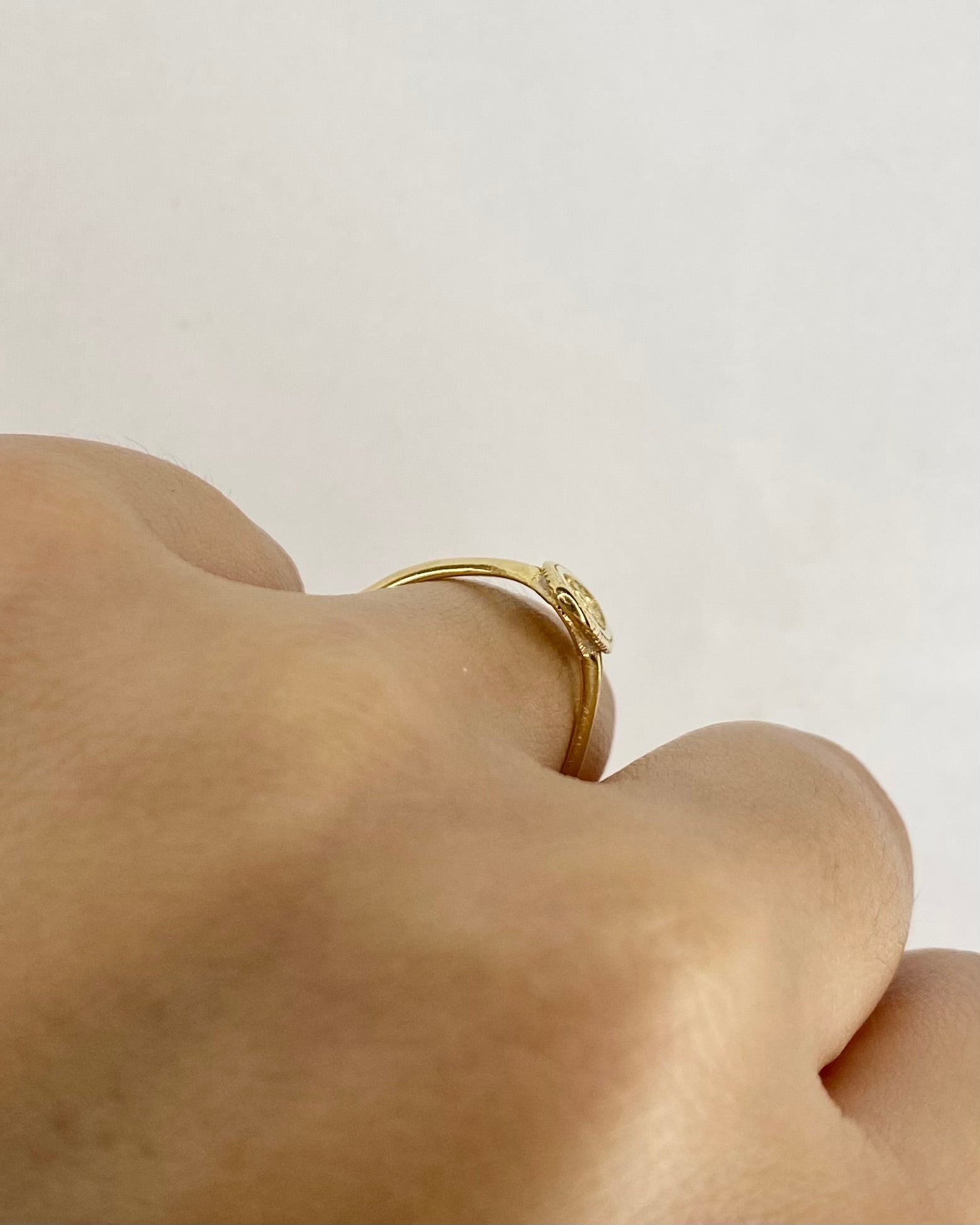 Bague Marquise Or Jaune "Chiara"