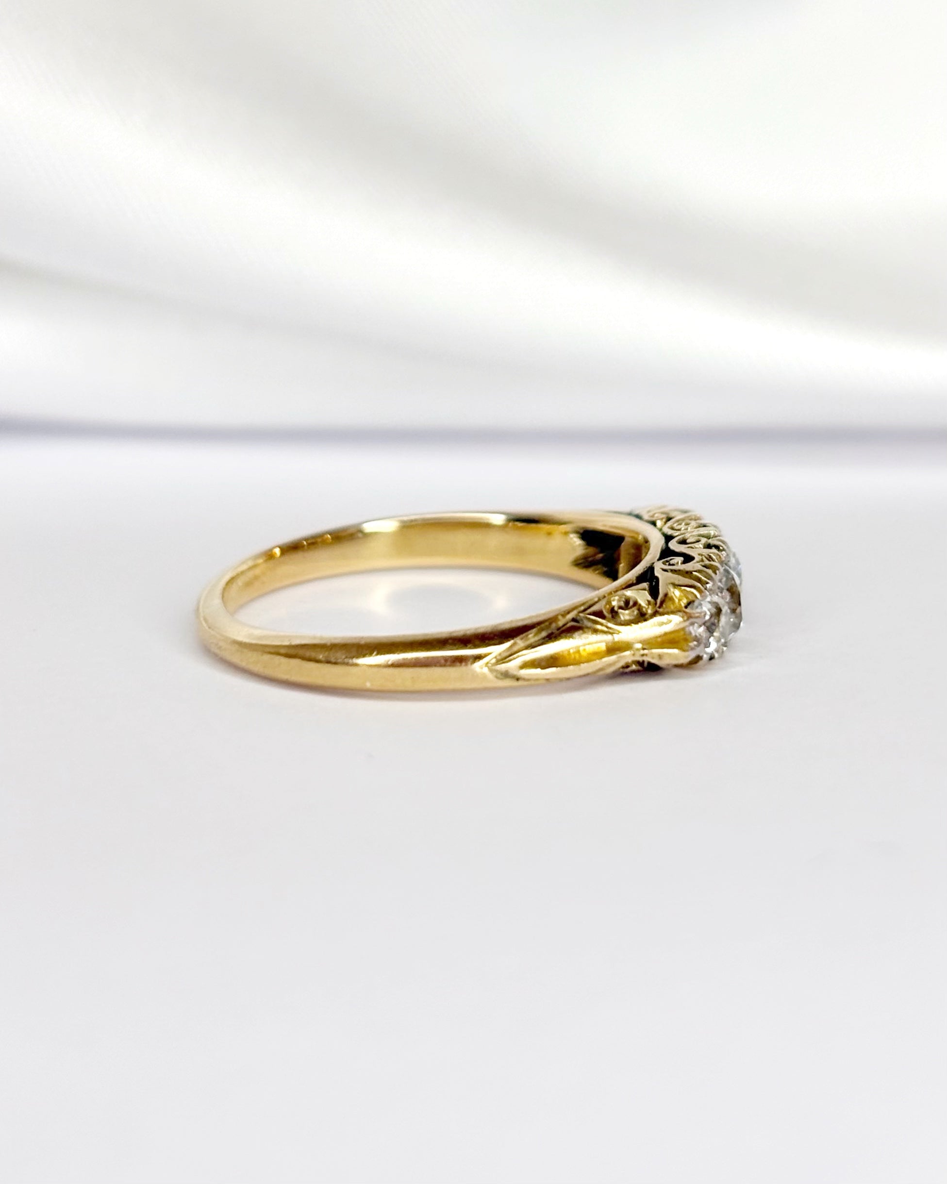 Bague Rivière Diamants 0.33 carat "Maeva" - Elliade Paris