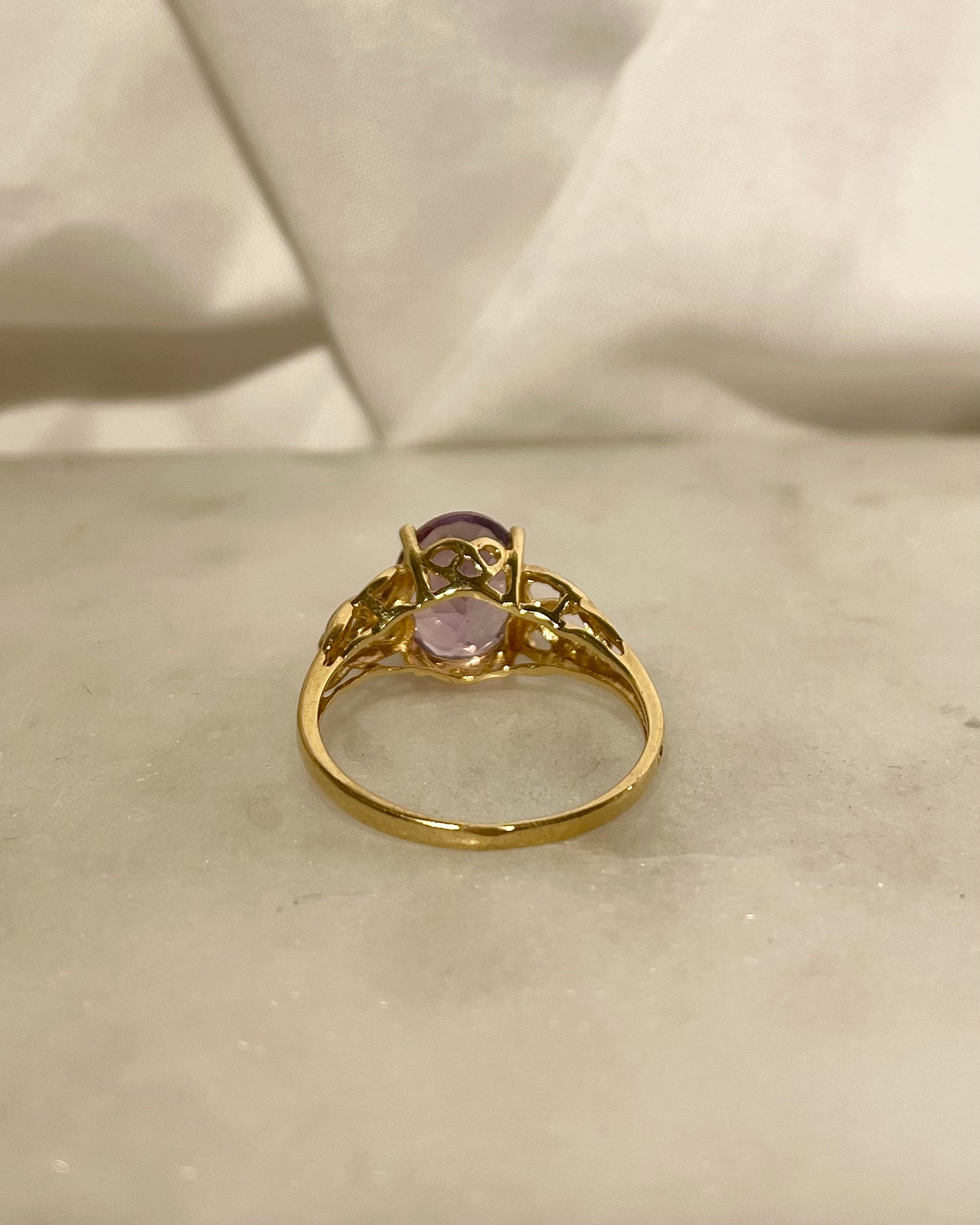 Anillo Cóctel Amatista 2.30 quilates "Amélie"