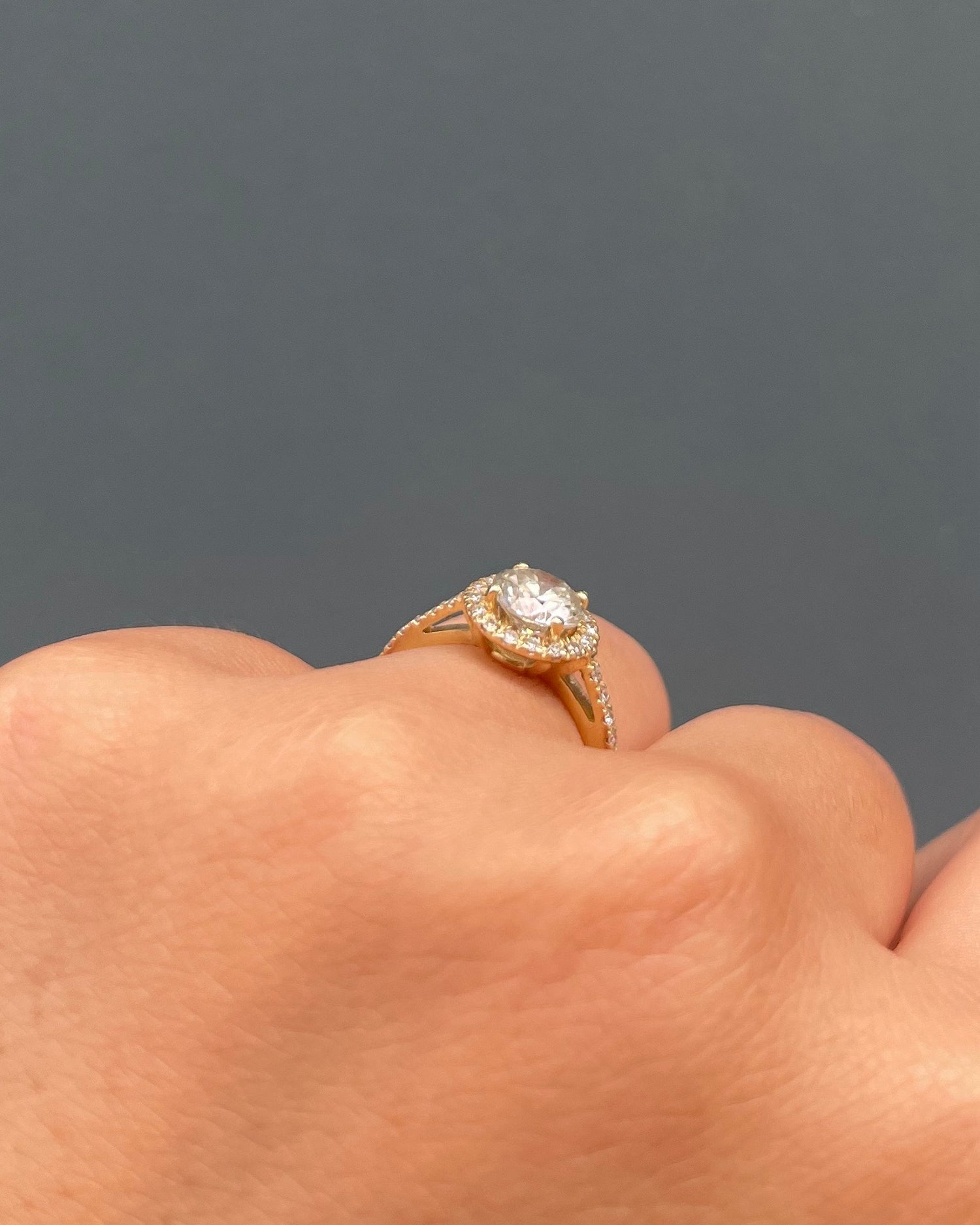 Bague Solitaire Diamants 1.28 carat "Rodea"