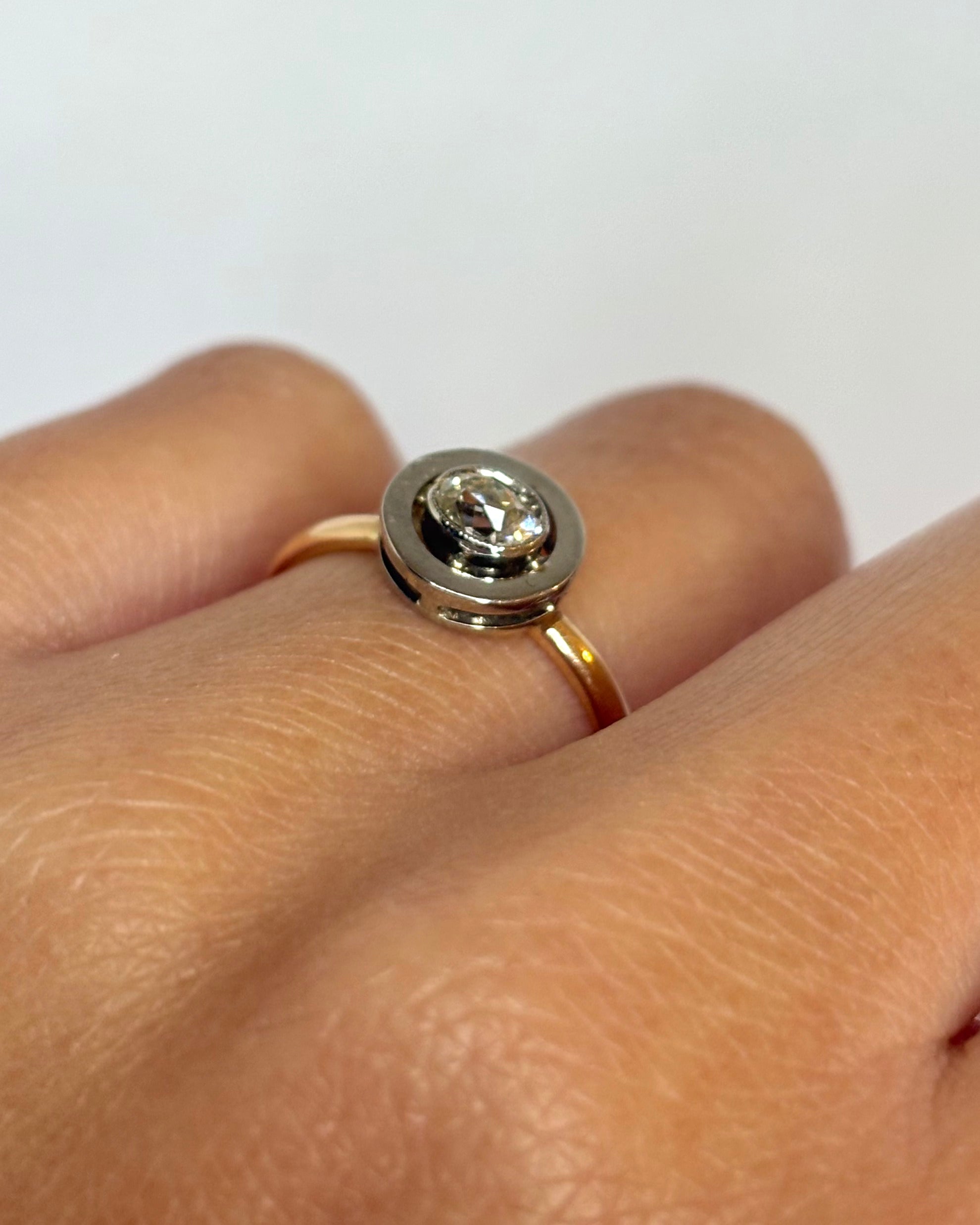 Bague Solitaire Diamant 0.30 carat "Lorea"