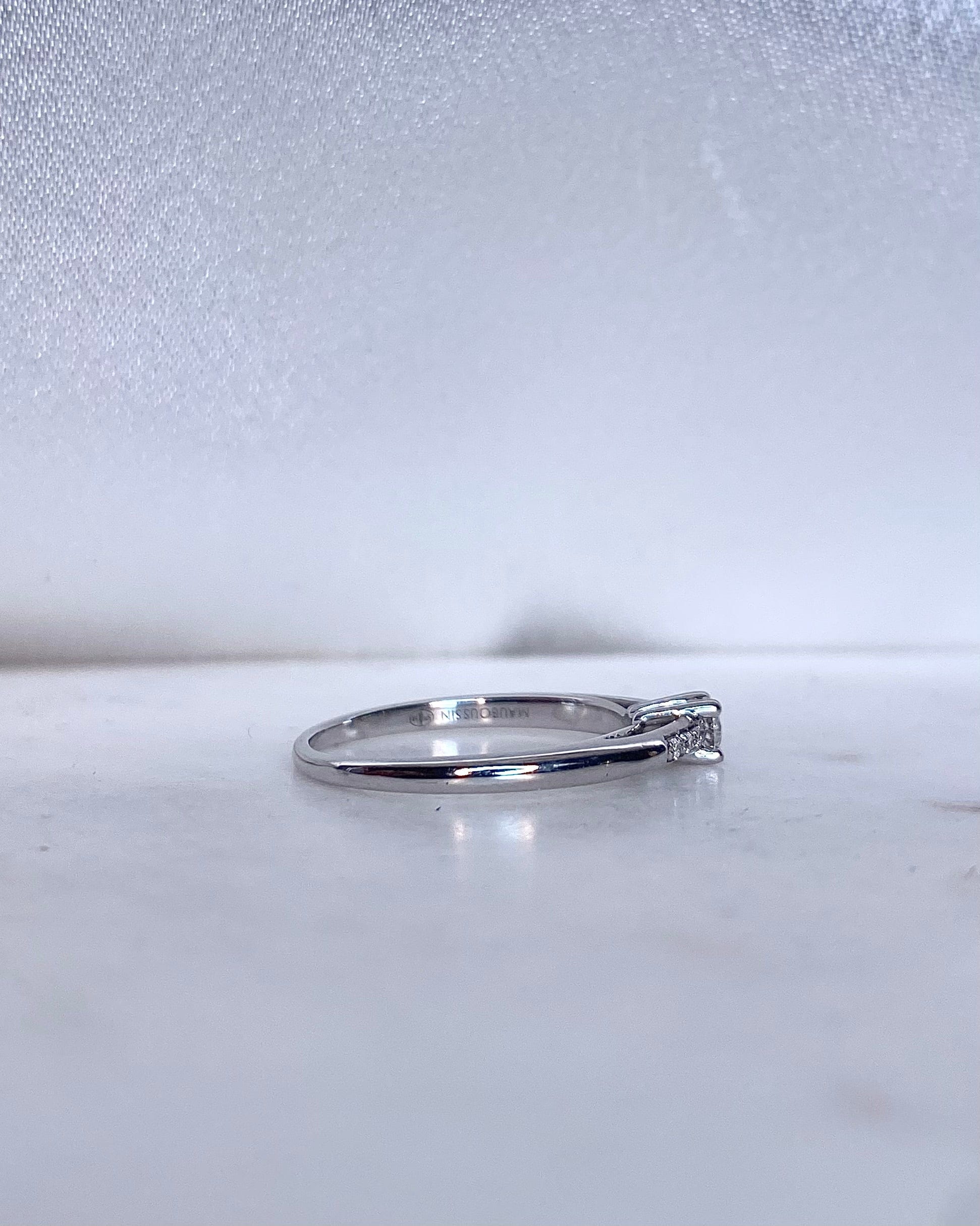 Bague Solitaire Diamants 0.15 carat "Nyra"