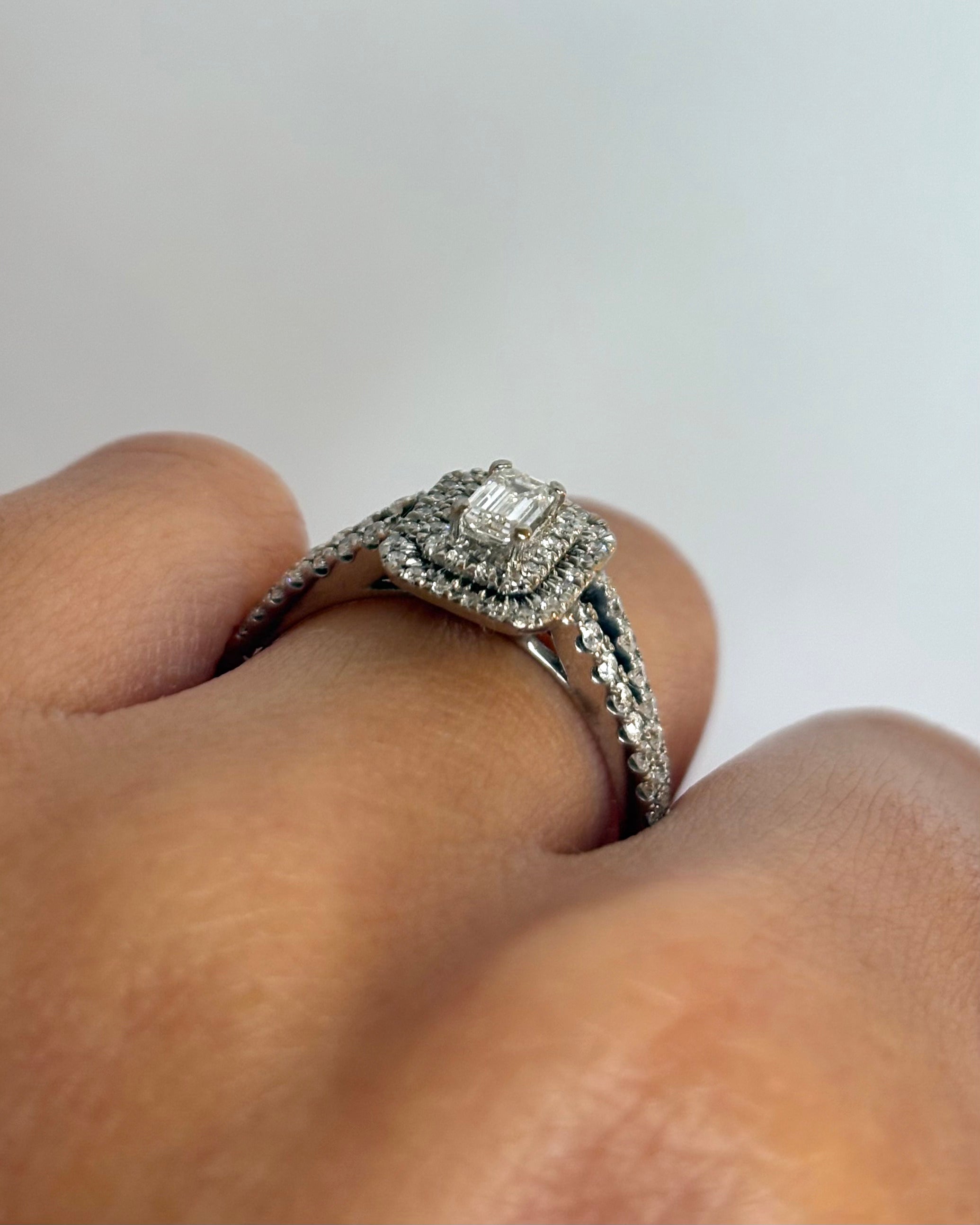 Bague Solitaire Diamants 1 carat "Capucine"