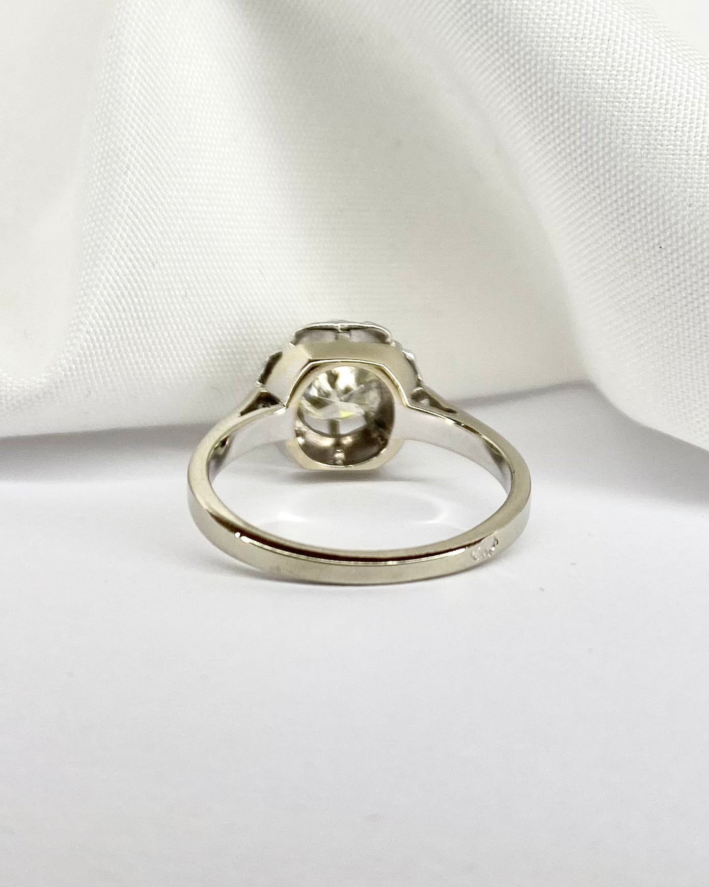 Bague Solitaire Diamants 0.94 carat "Lyna"