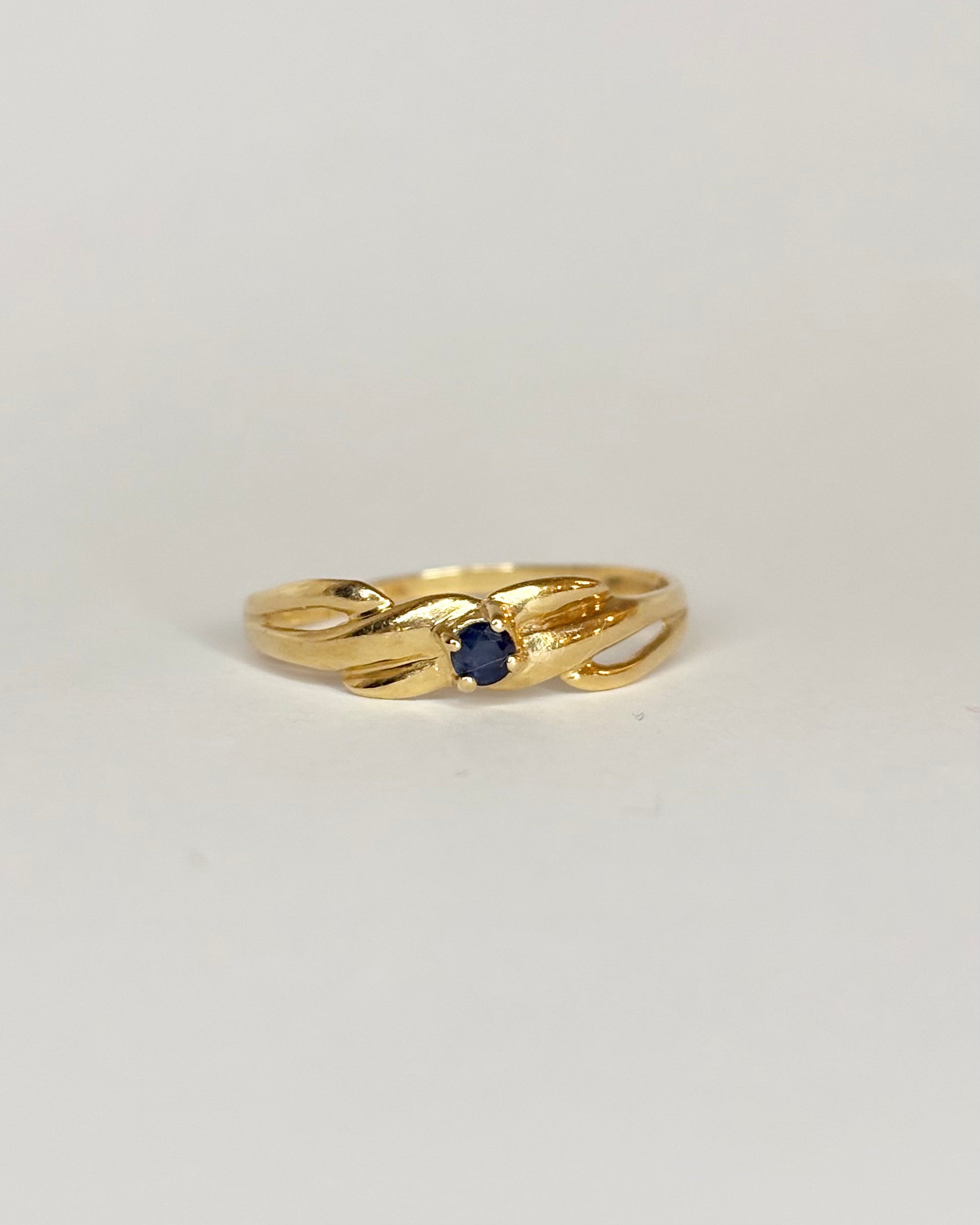 Bague Solitaire Saphir "Andréa"
