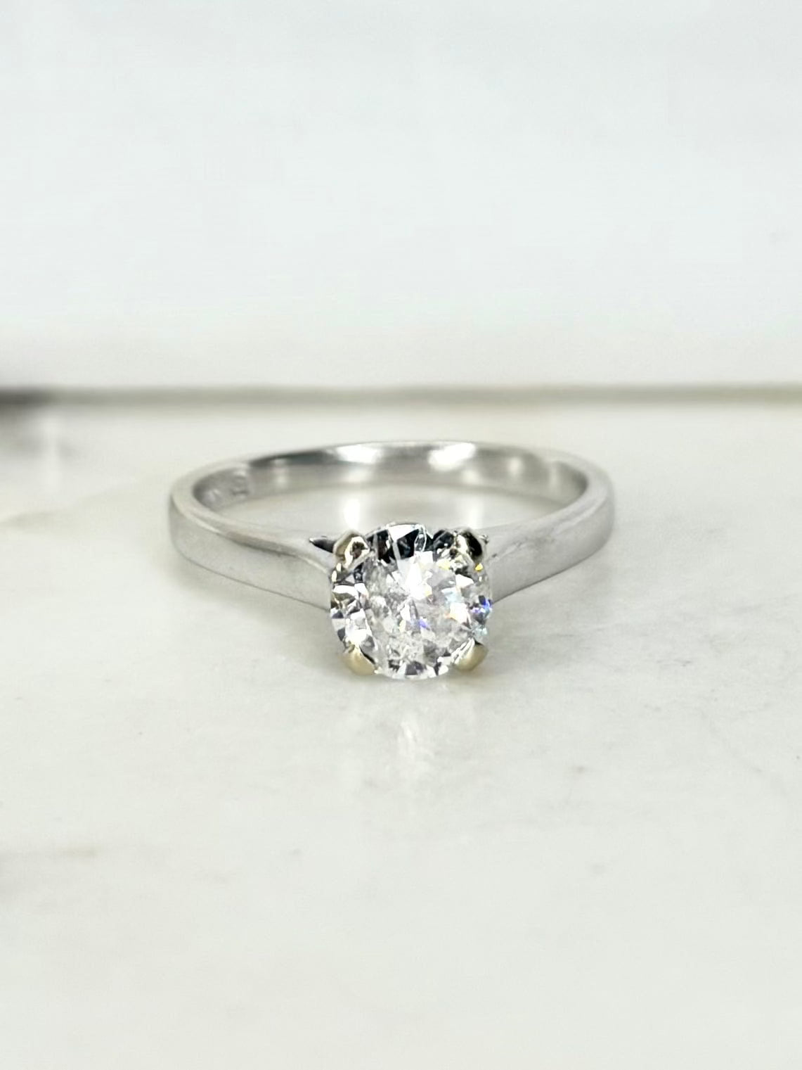 Anillo solitario diamante 1 quilate "Alma"