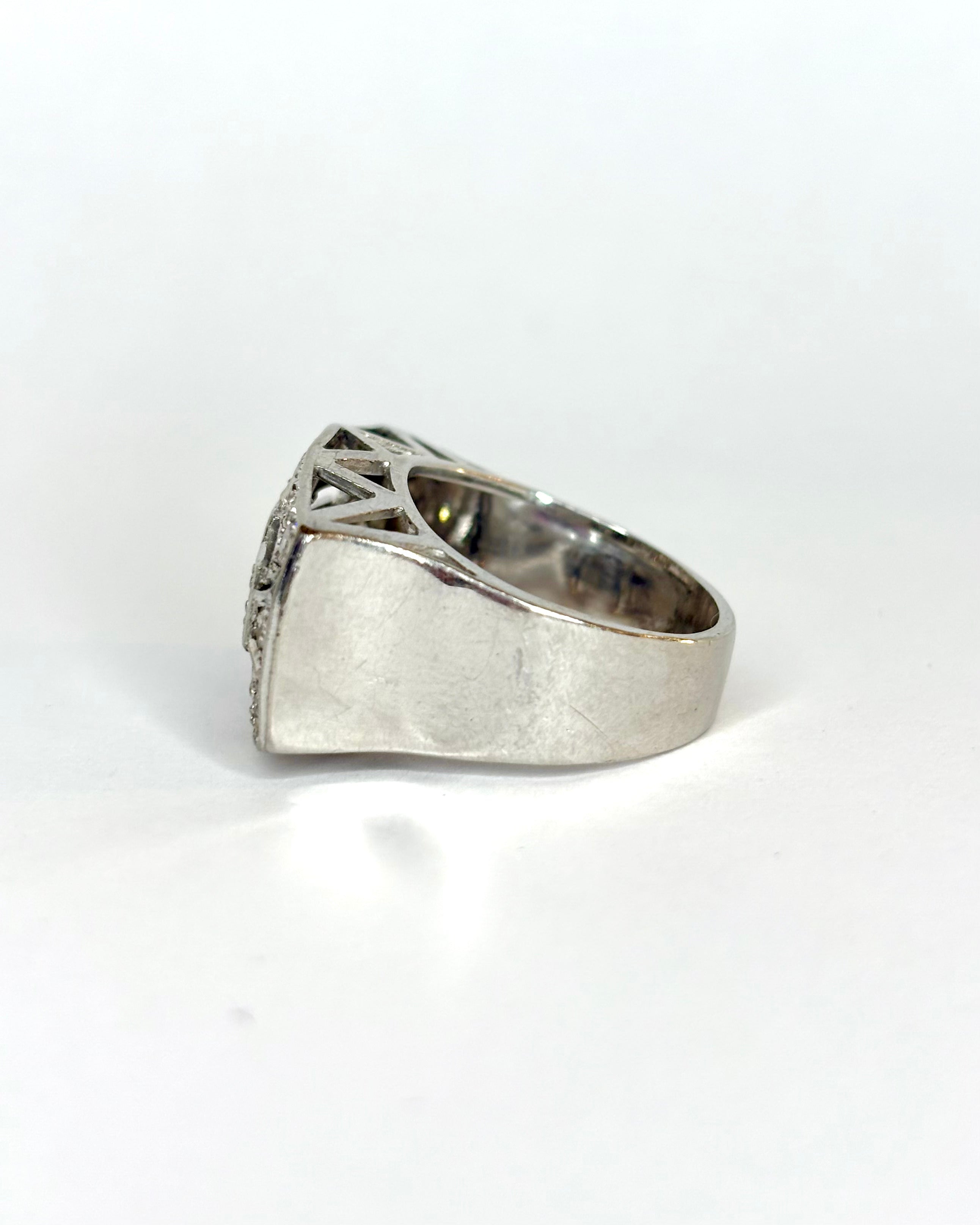 Bague Tank Diamants 1.32 carat "Nadia"