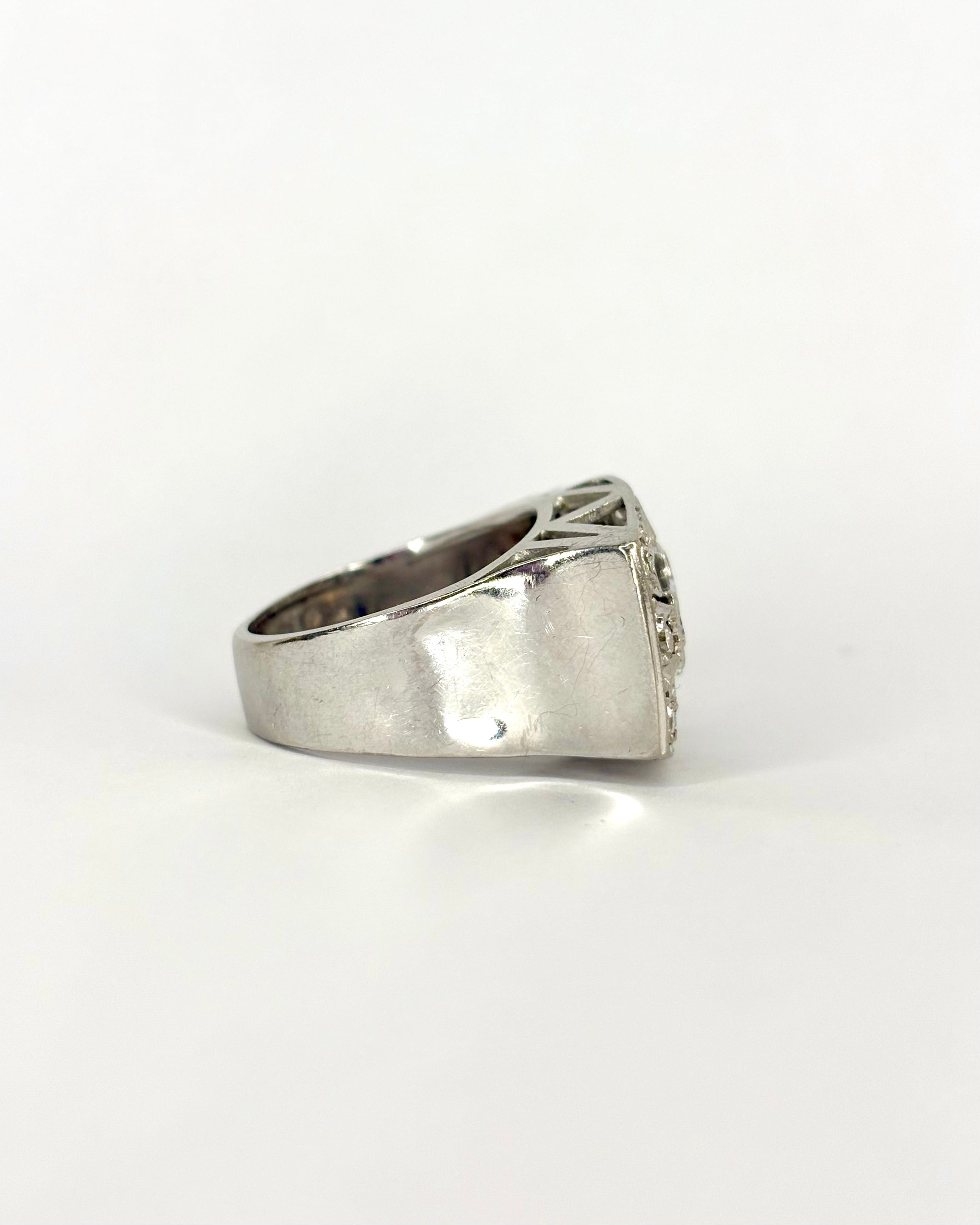 Bague Tank Diamants 1.32 carat "Nadia"