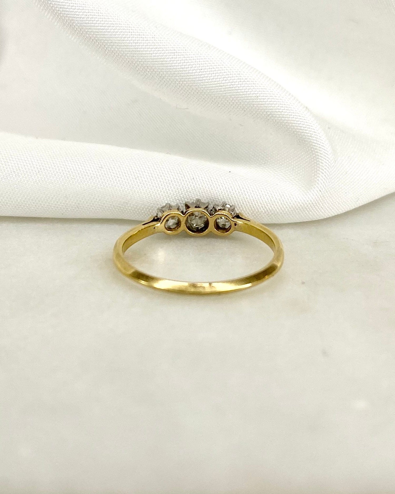 Bague Trilogie Diamants 0.55 carat "Mia"