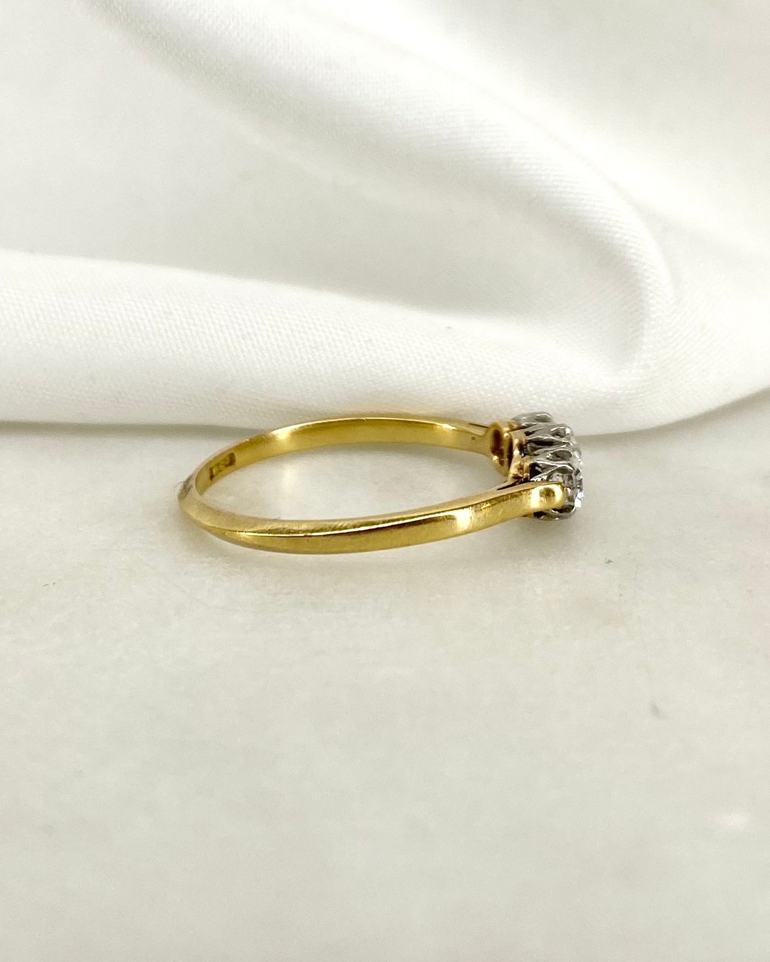 Bague Trilogie Diamants 0.55 carat "Mia"