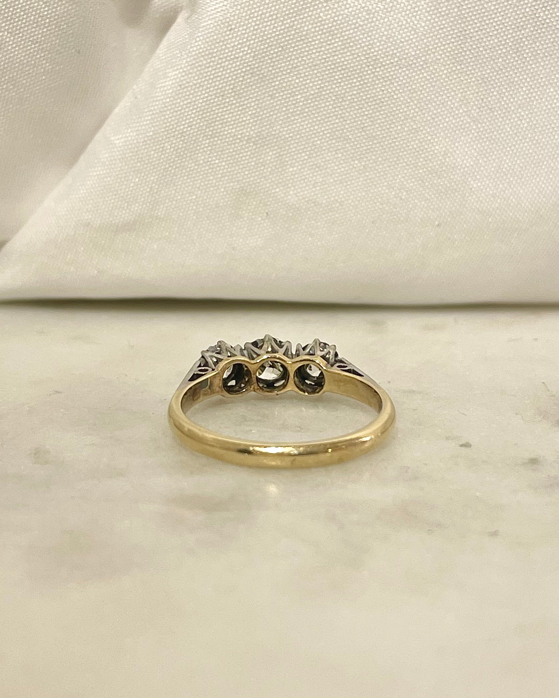 Bague Trilogie Diamants “Garliana”