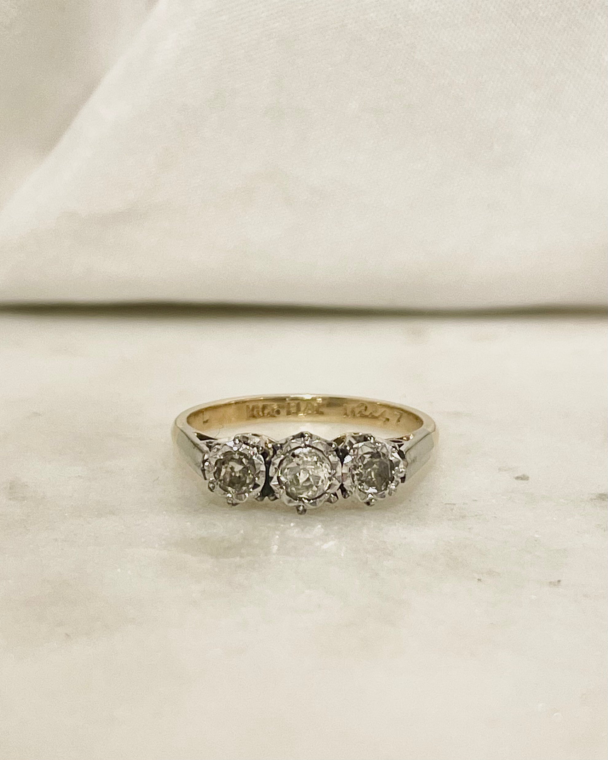 Bague Trilogie Diamants “Garliana”