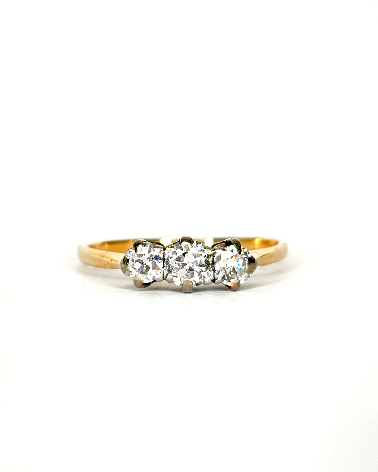 Bague Trilogie Diamants 0.55 ct "Loly"