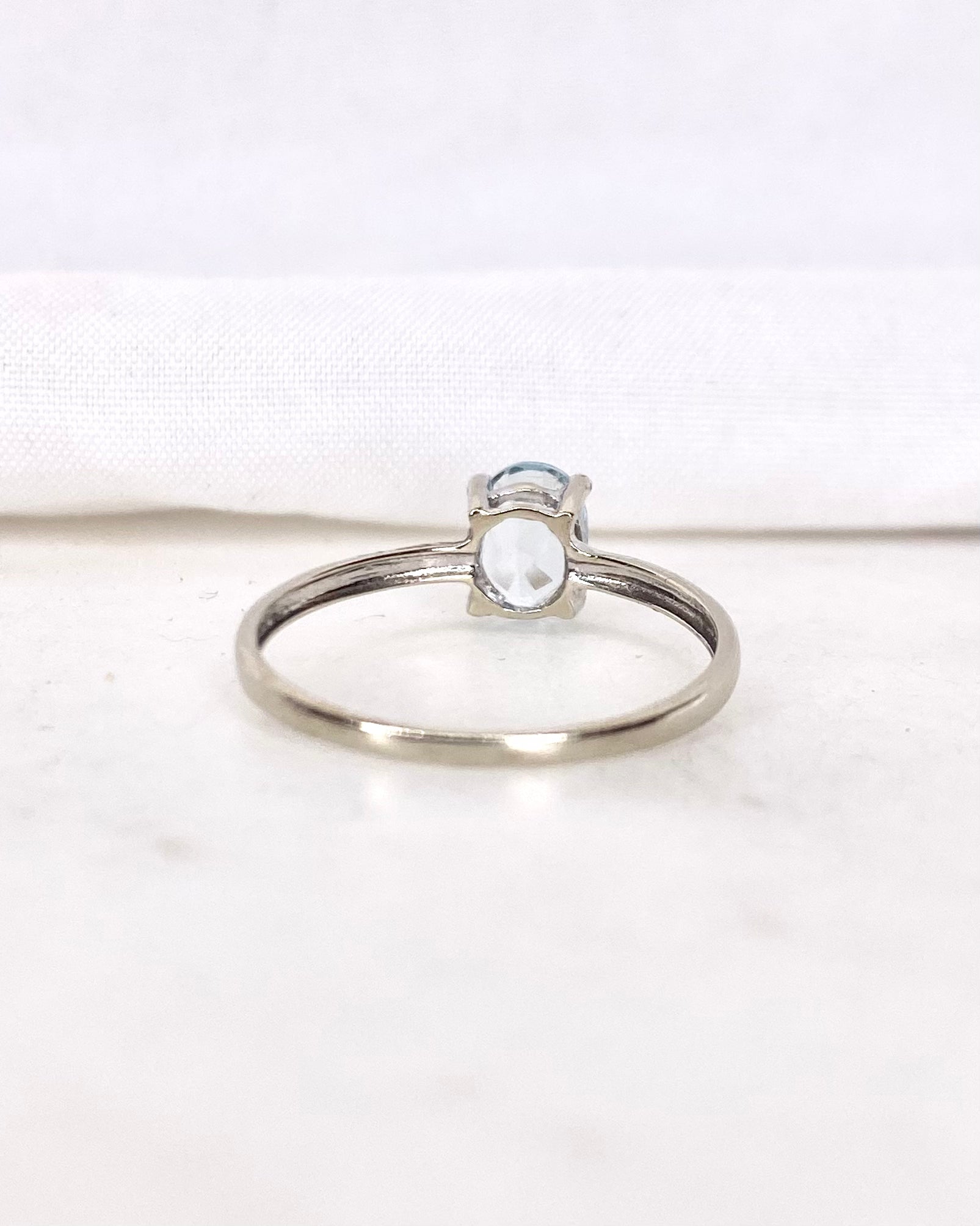 Bague Aigue-Marine 0.65 carat “Shauna”